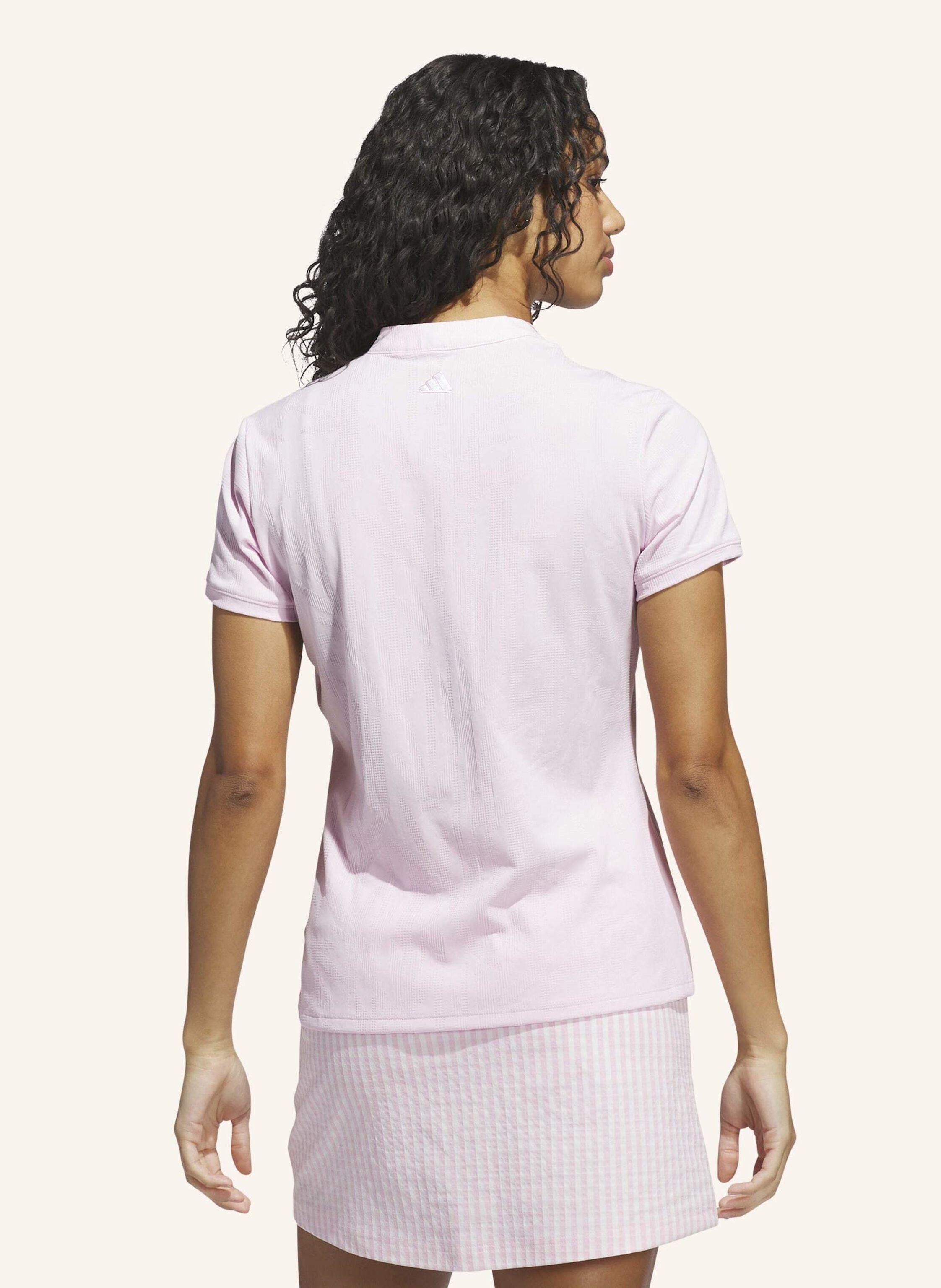 Thumbnail - Adidas Go-To Jacquard Kurzärmliges Poloshirt pink