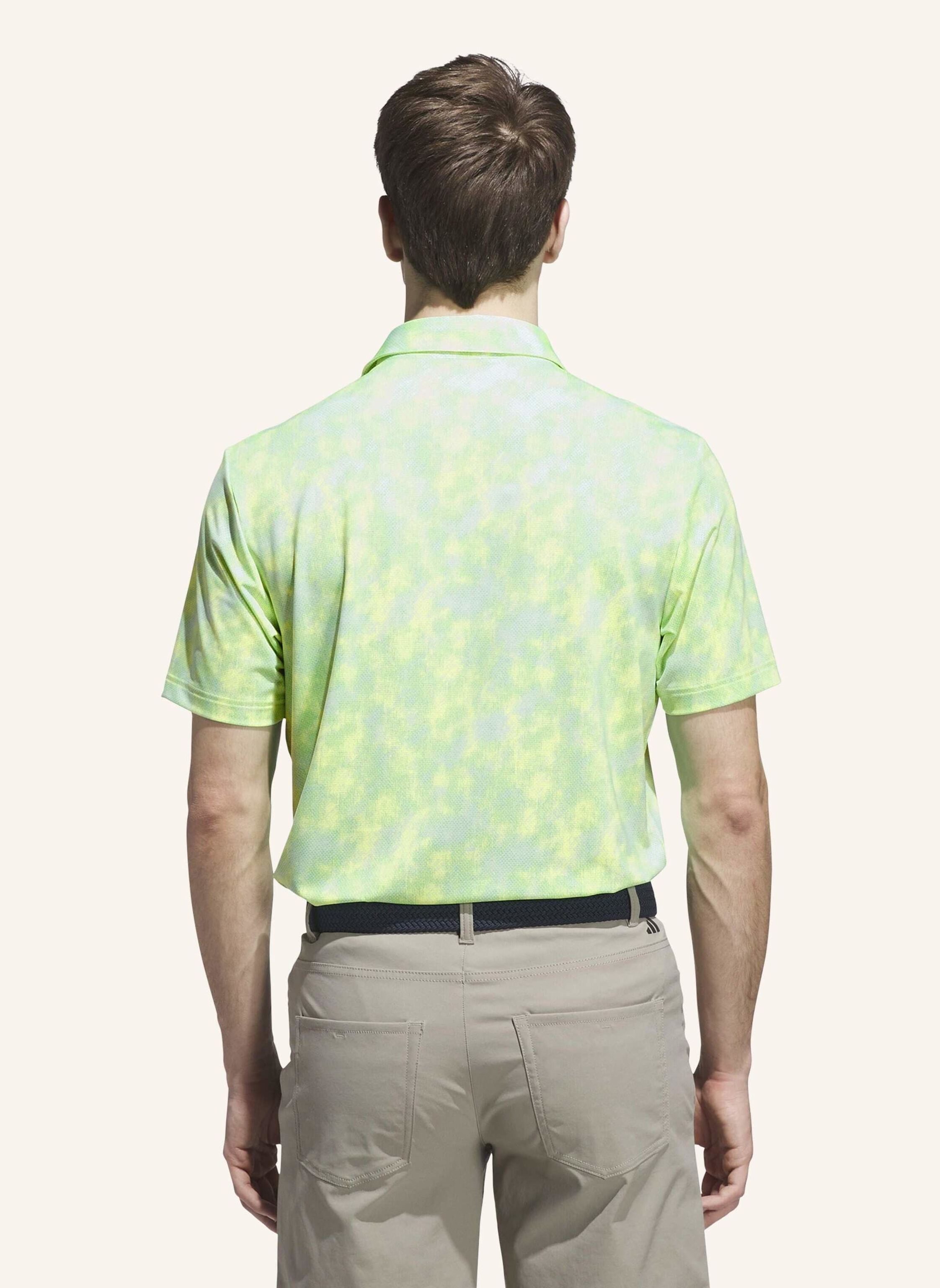 Thumbnail - Adidas ultimate365 Textured Poloshirt Mit Print weiss