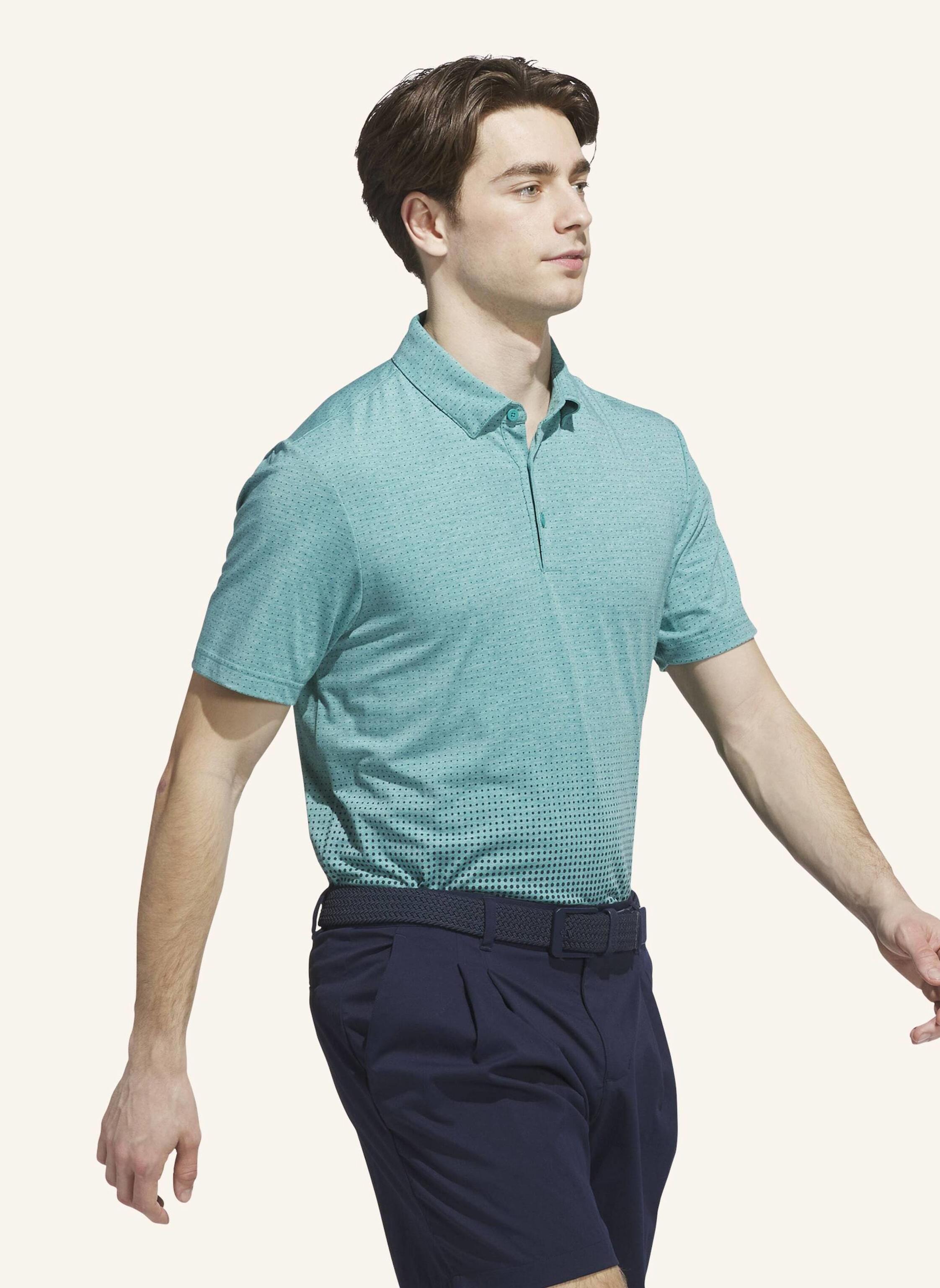 Thumbnail - Adidas Go-To Rise Print Poloshirt gruen