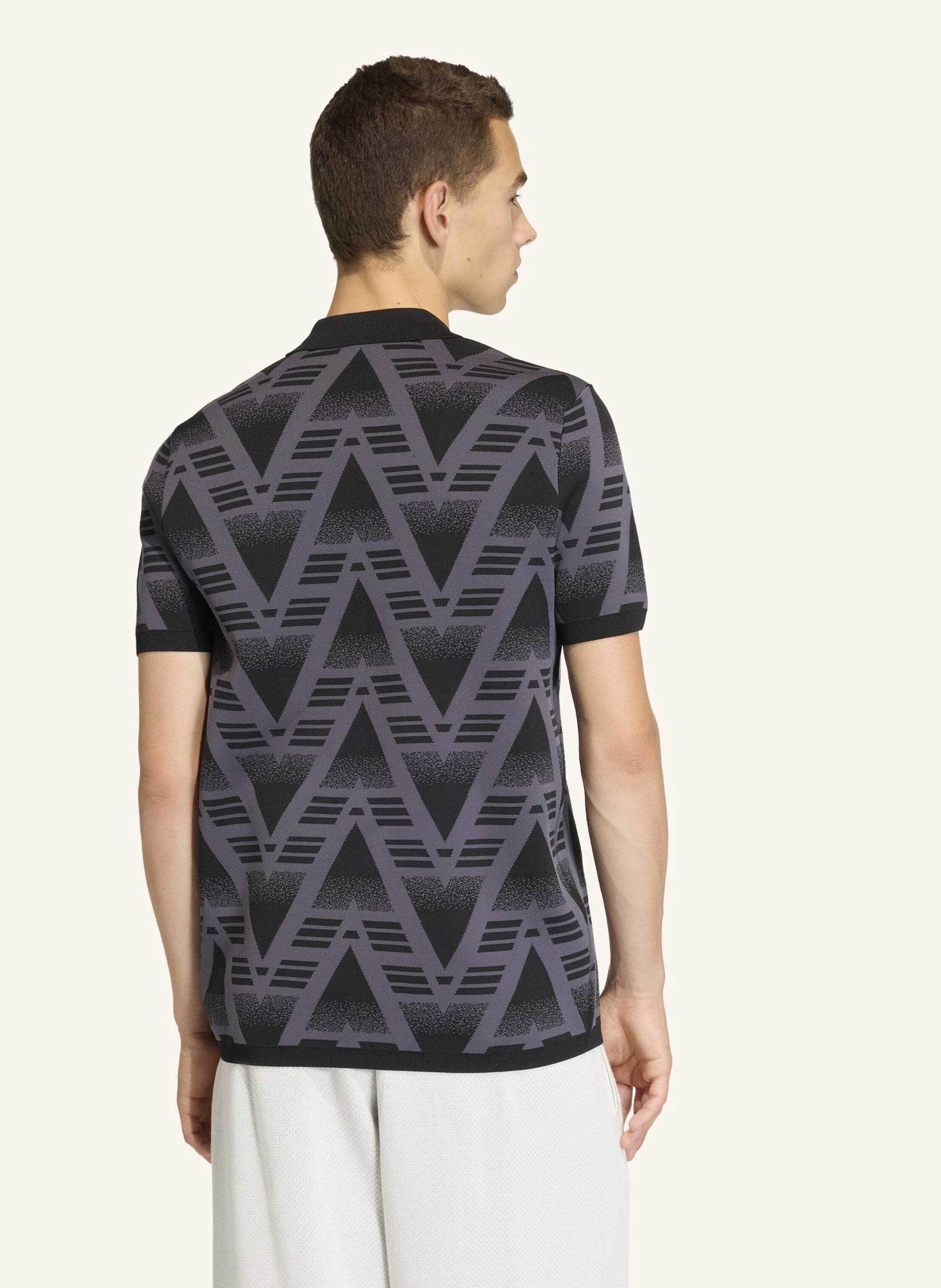 Thumbnail - Adidas Originals Bruised Banana Fully Fashion Knit-Poloshirt schwarz