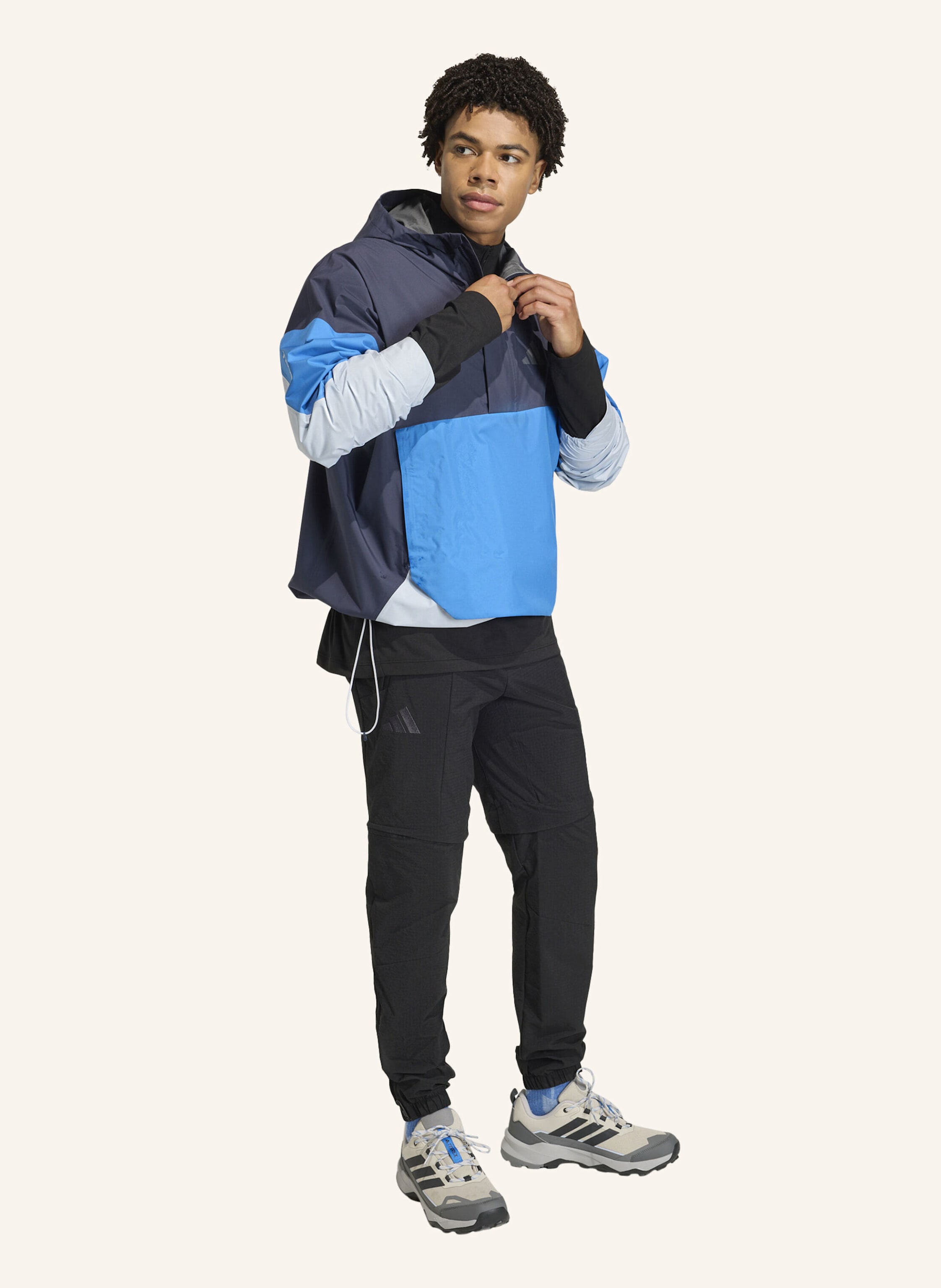 Thumbnail - Adidas Terrex Terrex Xploric 2.5 Layer Climaproof Anorak blau