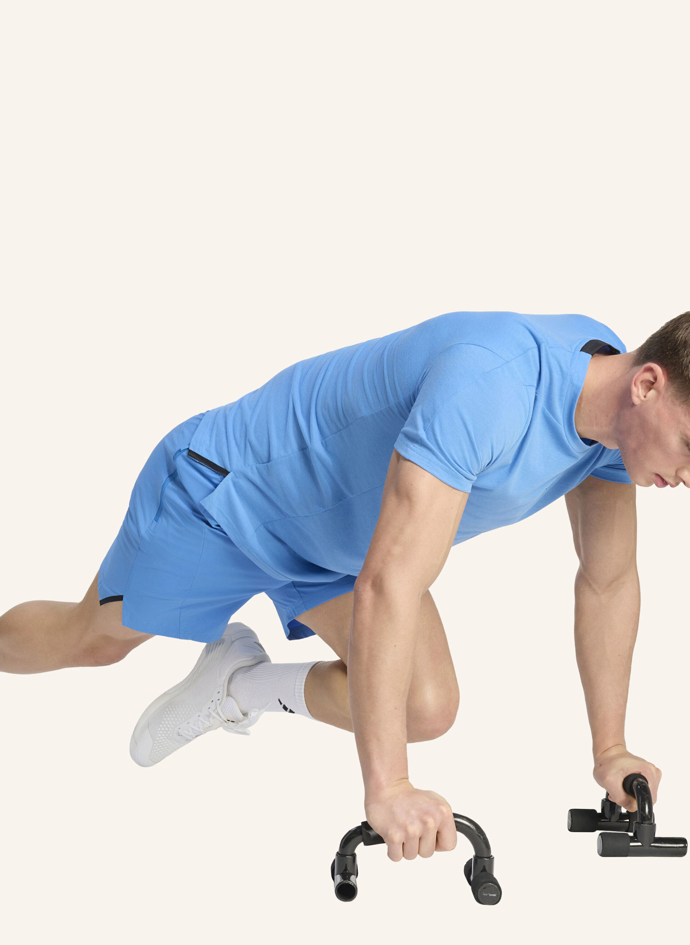 Thumbnail - Adidas Trainingsshorts d4t Workout blau