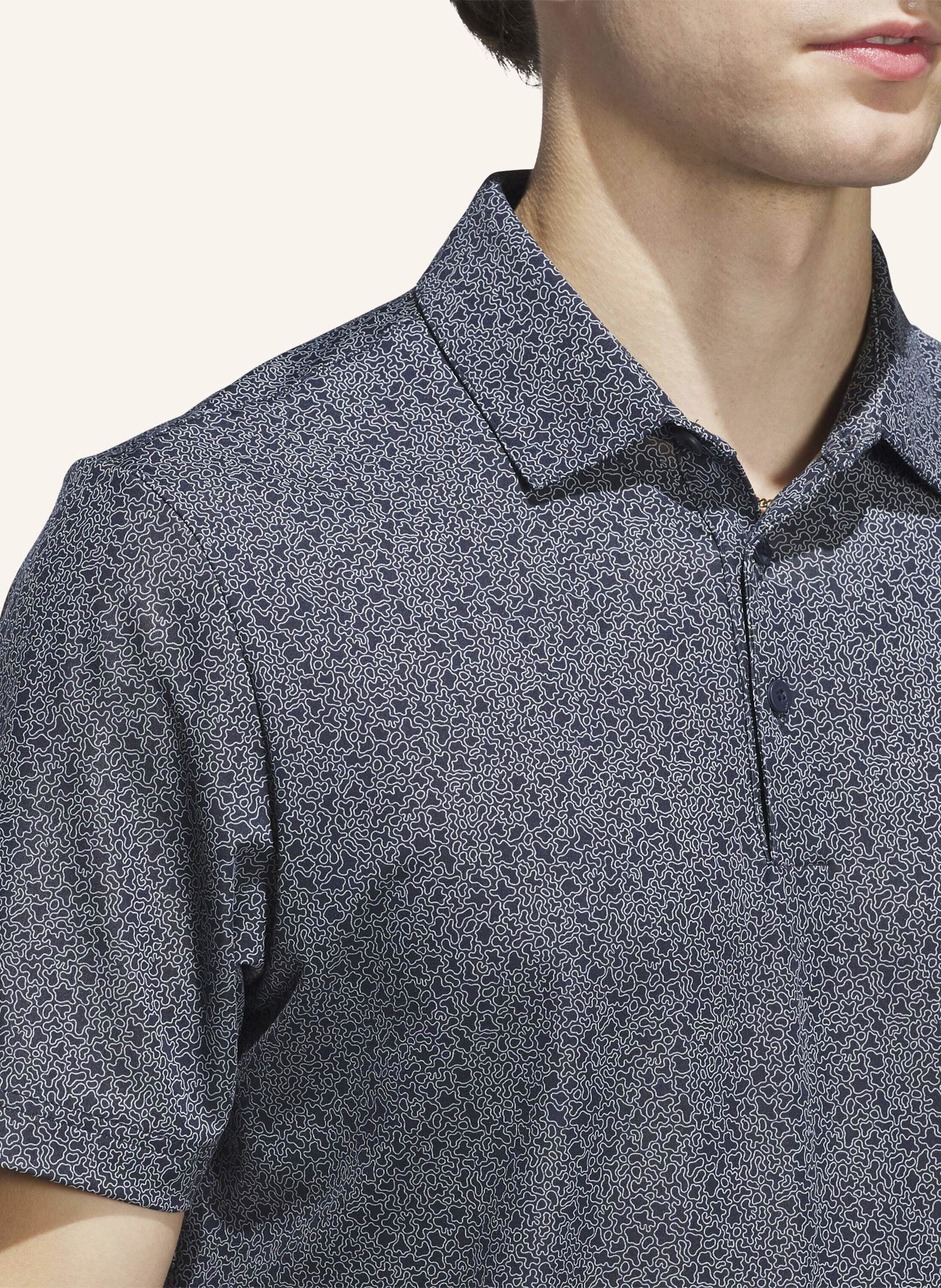 Thumbnail - Adidas ultimate365 Mini Bunker Poloshirt blau