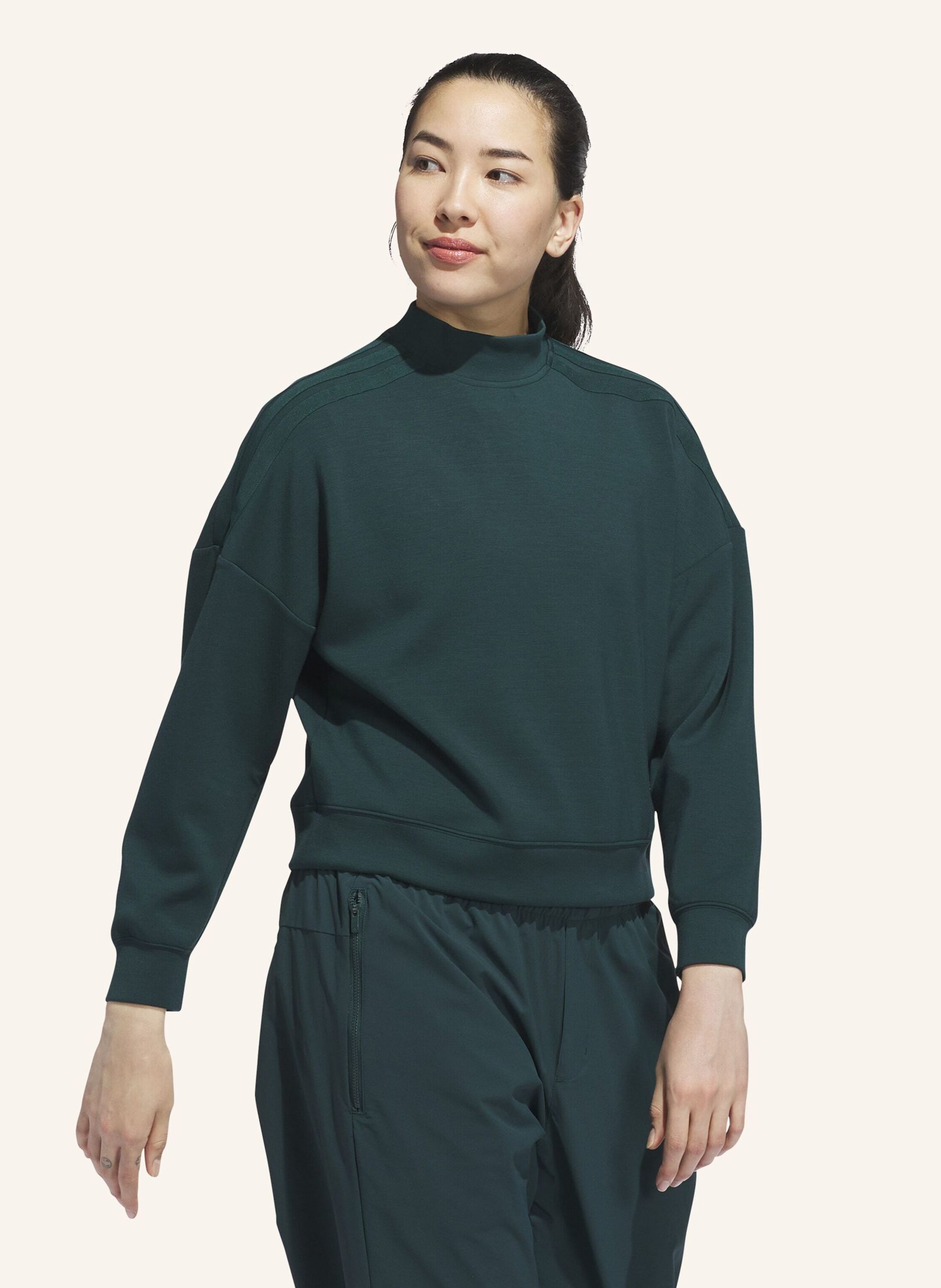 Thumbnail - Adidas Beyond Spacer Mock Layer Sweatshirt gruen