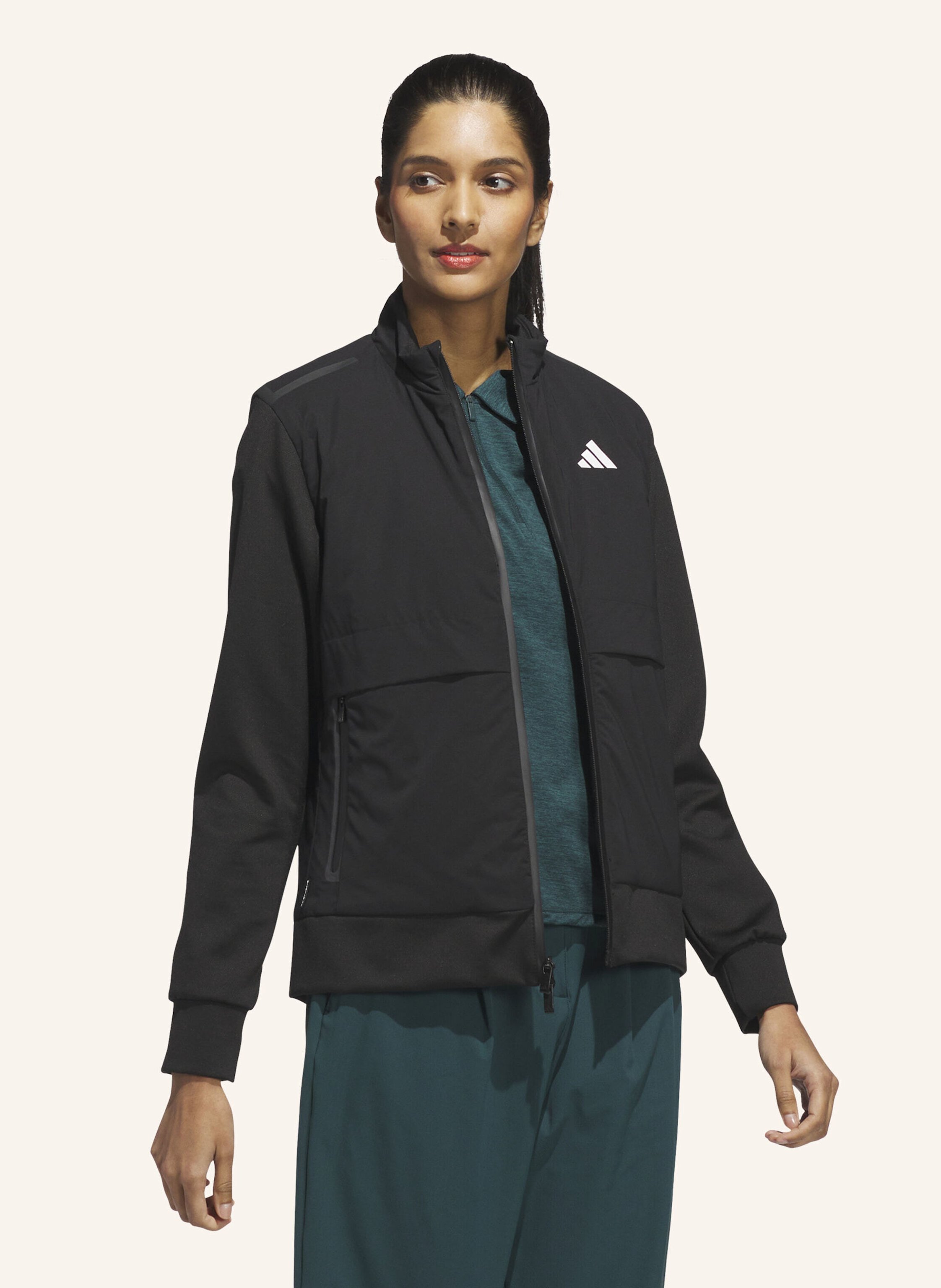 Thumbnail - Adidas ultimate365 Tour Frostguard Full-Zip Jacke schwarz