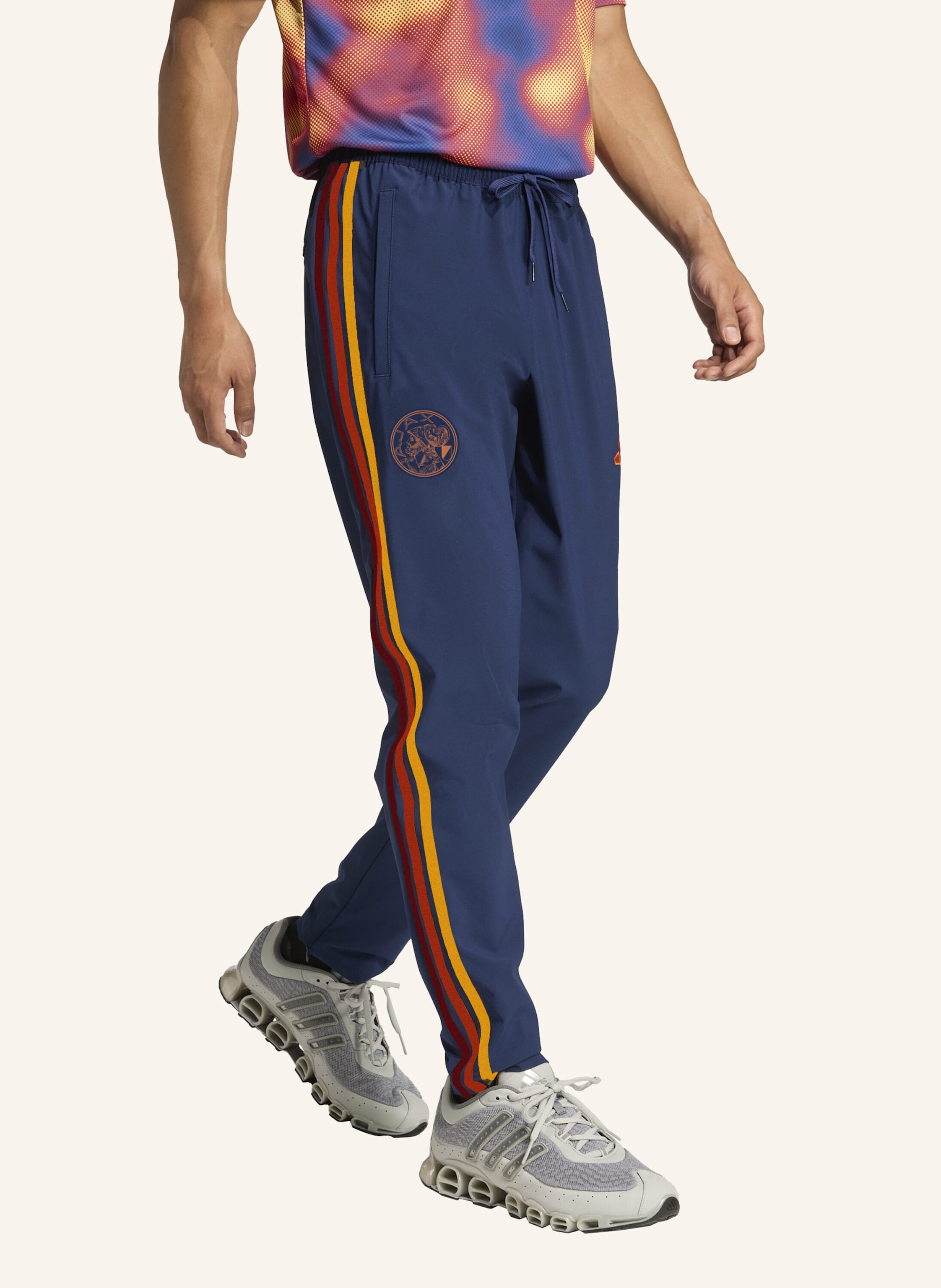 Thumbnail - Adidas Originals Ajax Amsterdam X Id&T Trainingshose blau