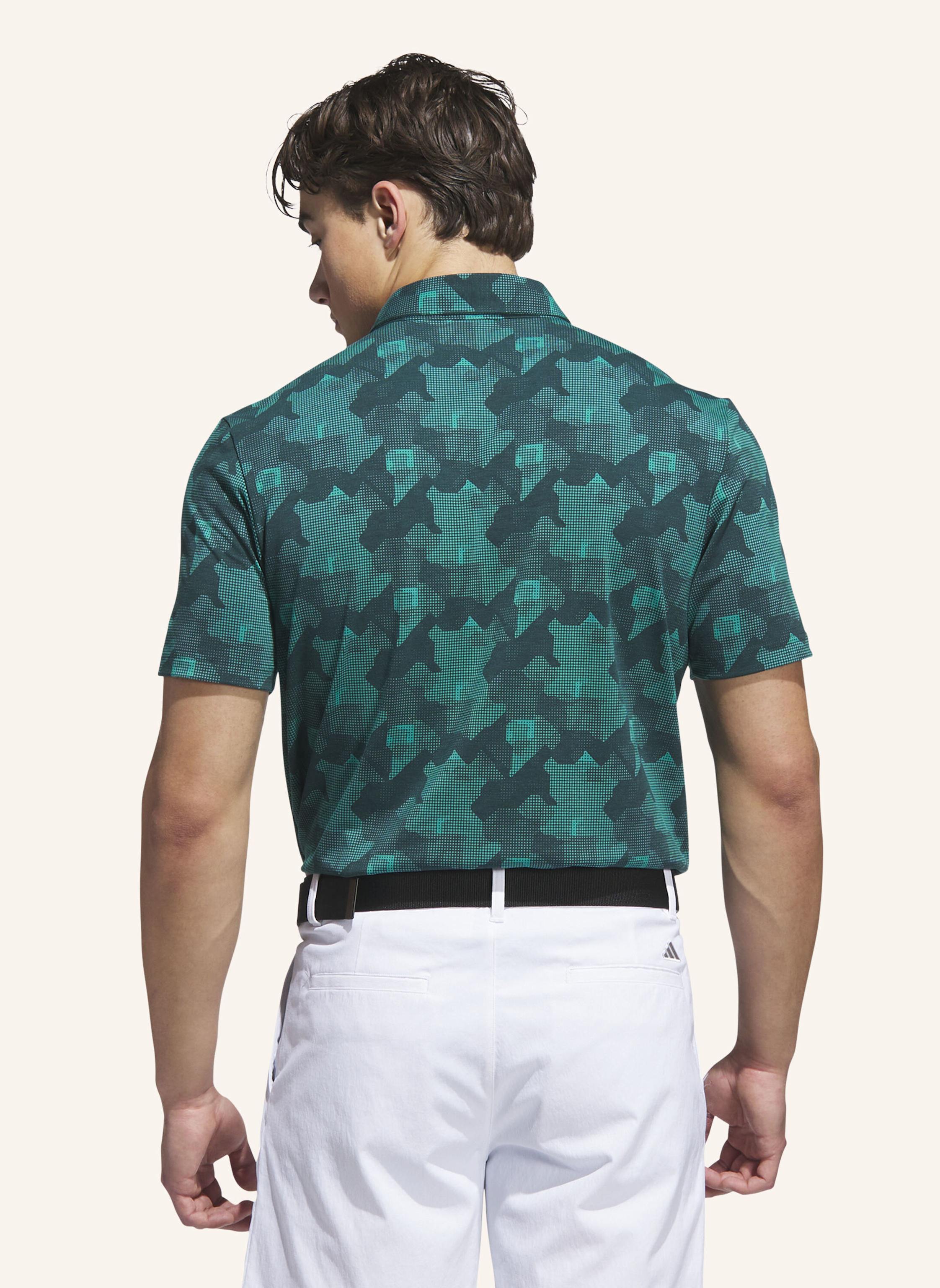 Thumbnail - Adidas Go-To Printed Poloshirt gruen