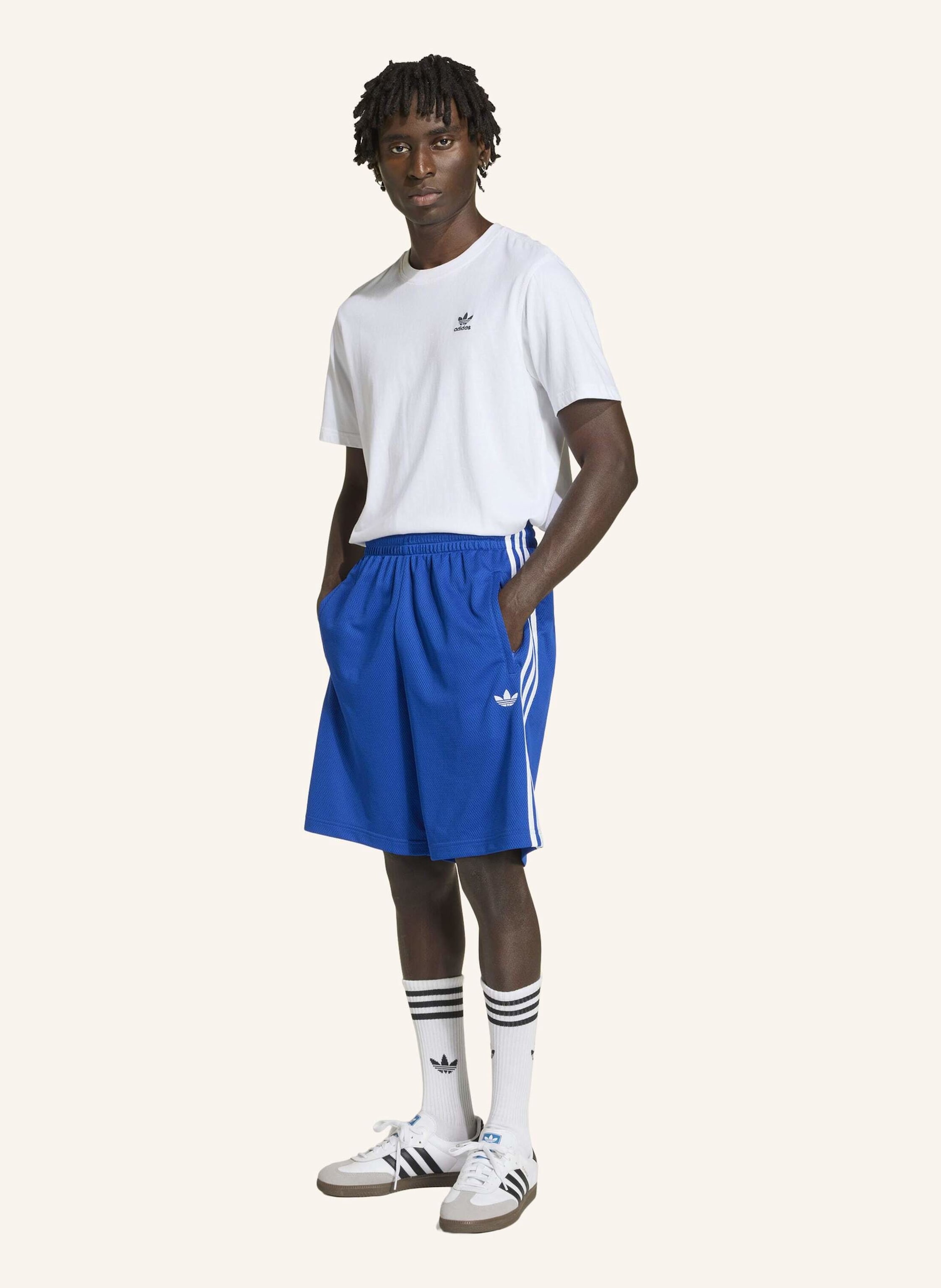 Thumbnail - Adidas Originals Adicolor Mesh Shorts blau