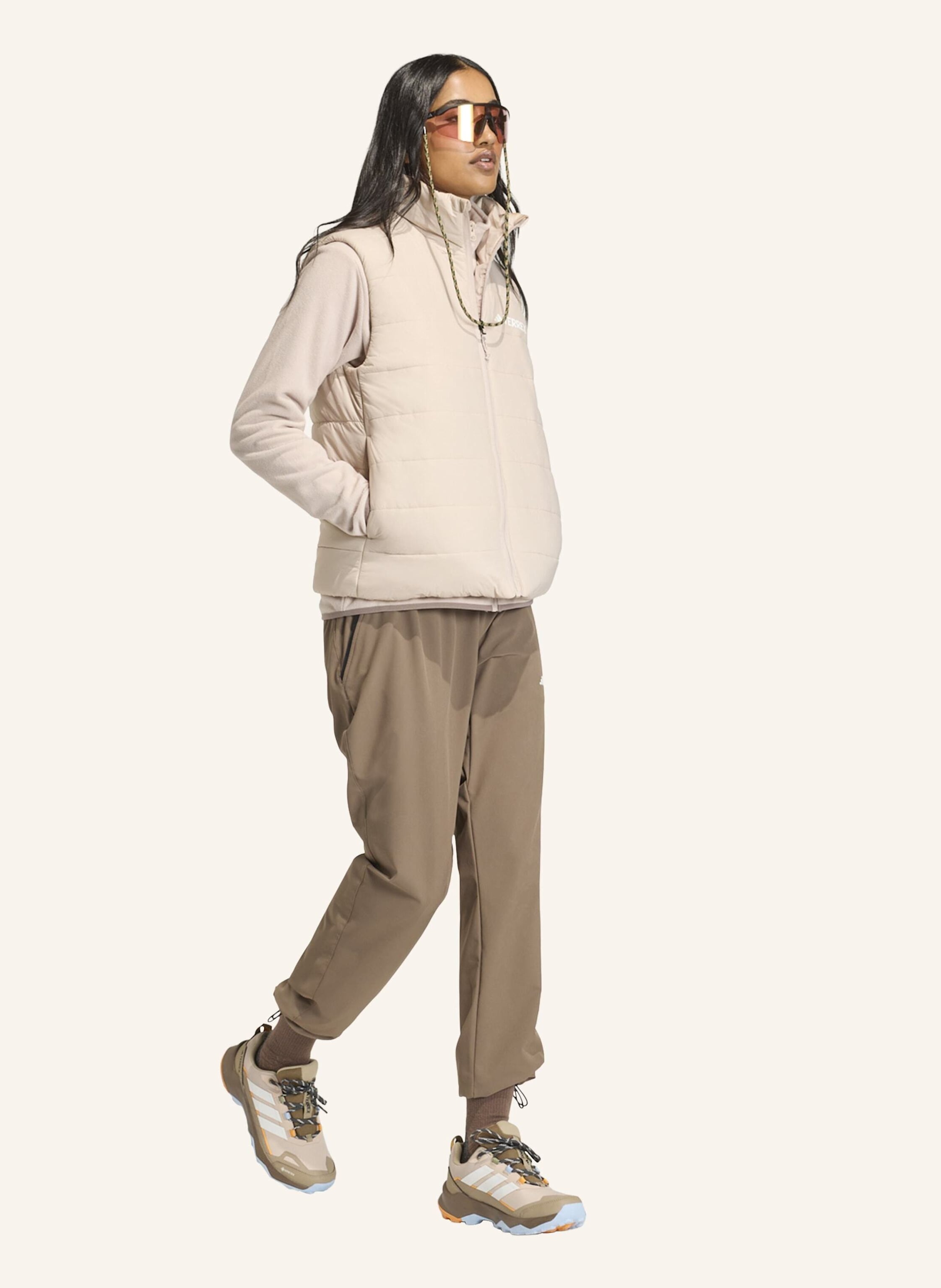 Thumbnail - Adidas Terrex Terrex Multi Essentials Climawarm Gefütterte Weste braun