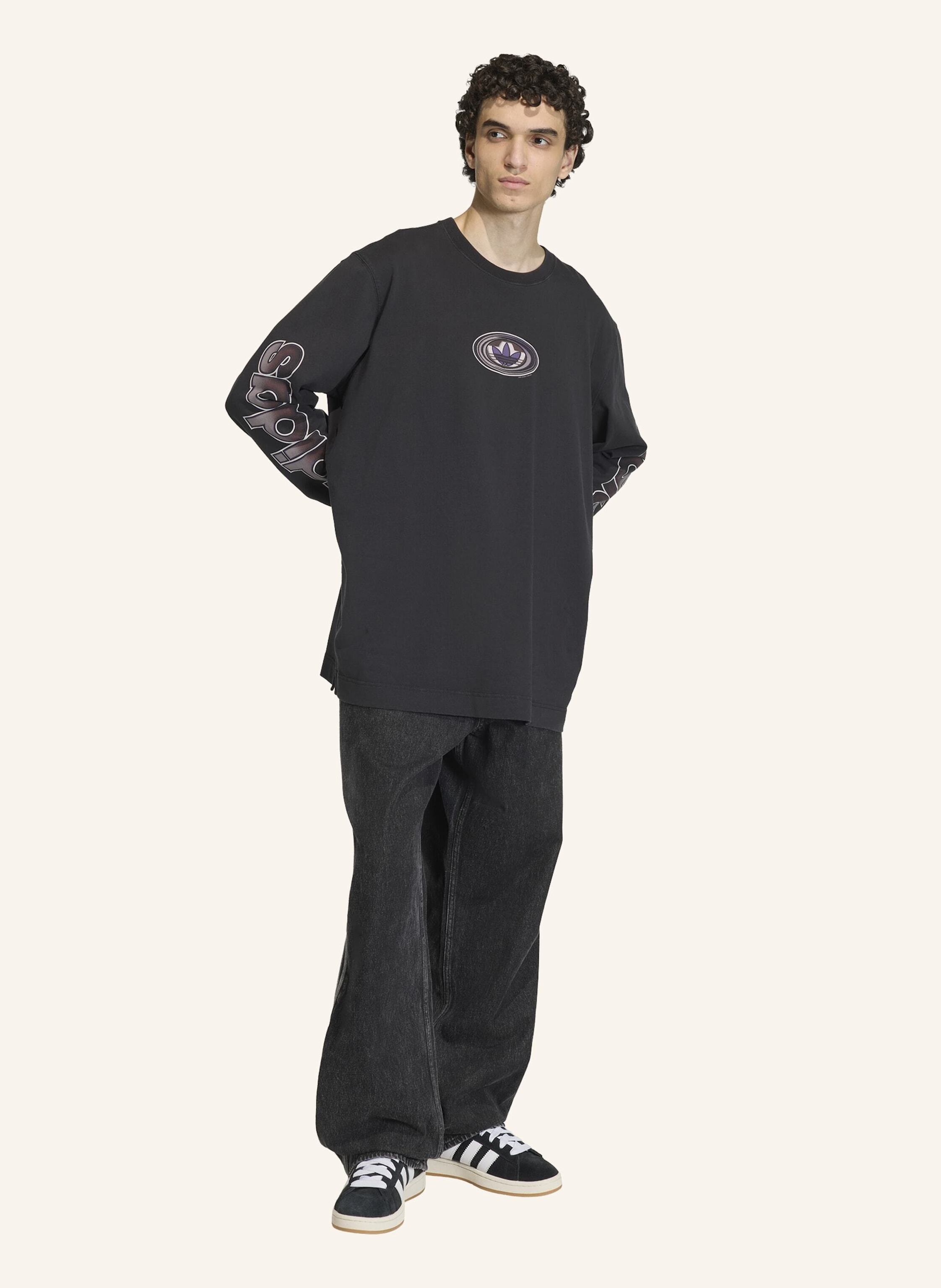 Thumbnail - Adidas Originals 90s Alternative Sport Archive Graphic Longsleeve schwarz