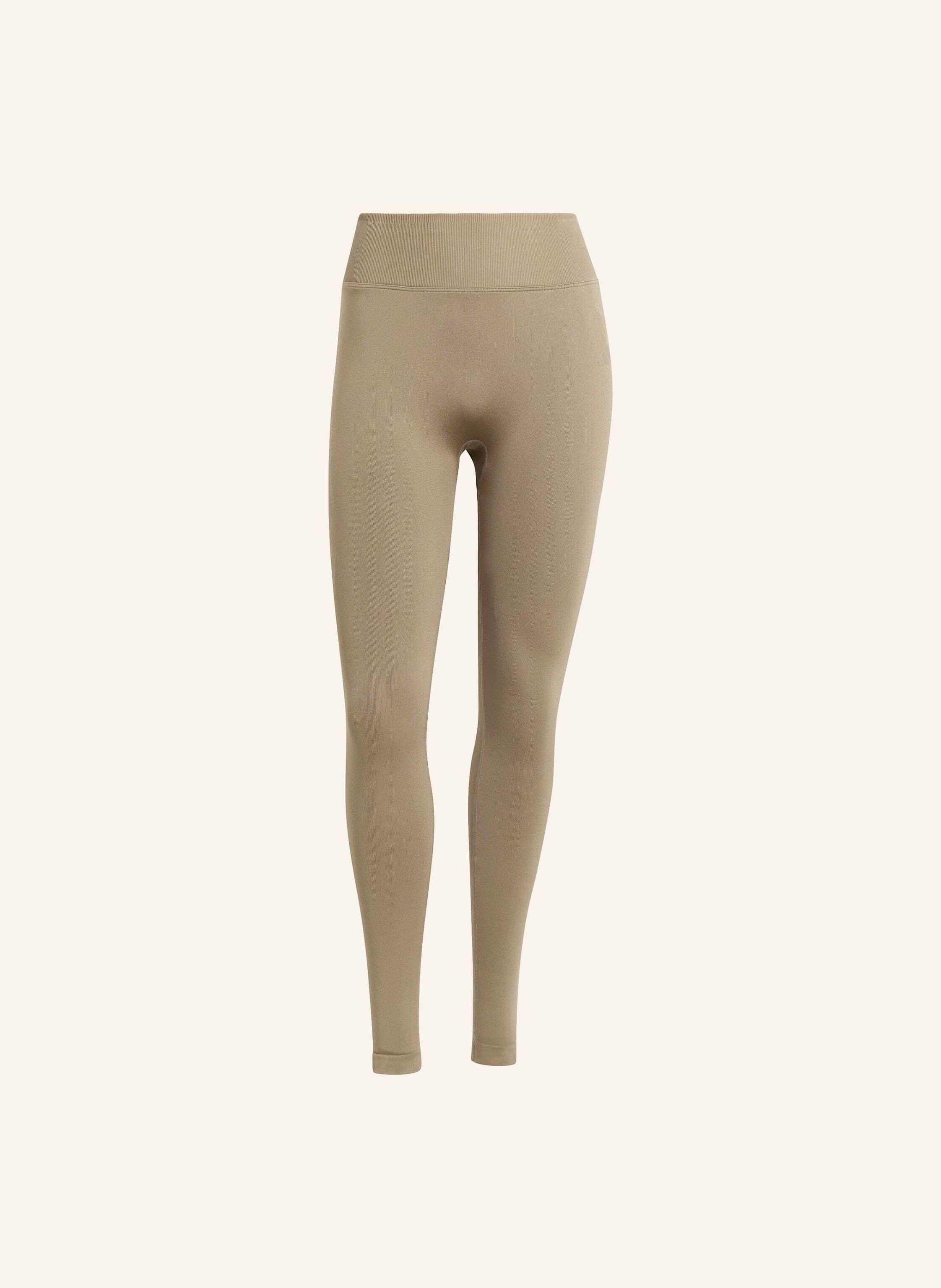 Adidas Workout Essentials Knit Scrunch 7/8 Leggings braun