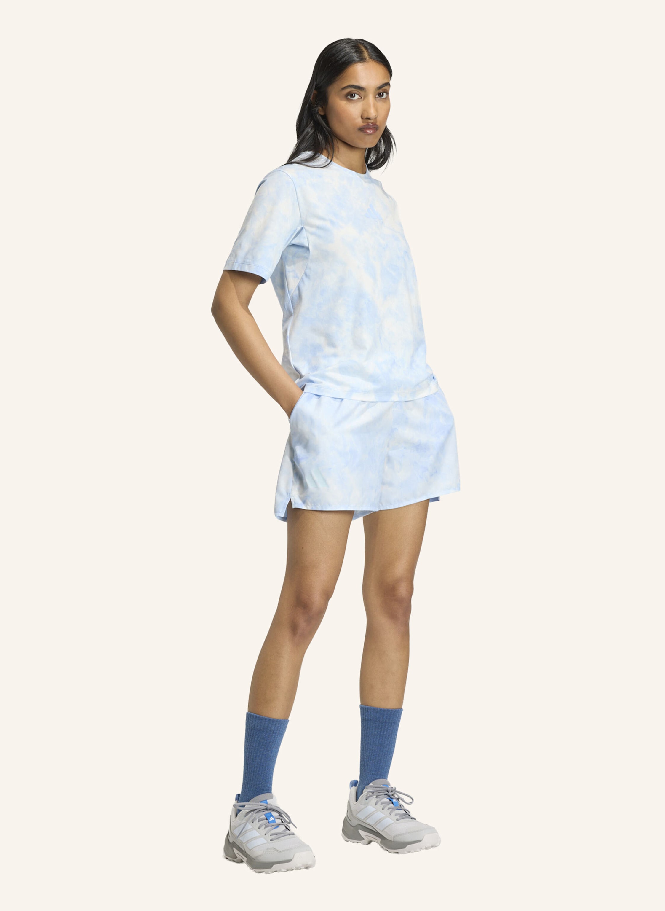 Thumbnail - Adidas Terrex Terrex Multi Spray Dye clima365 Shorts weiss