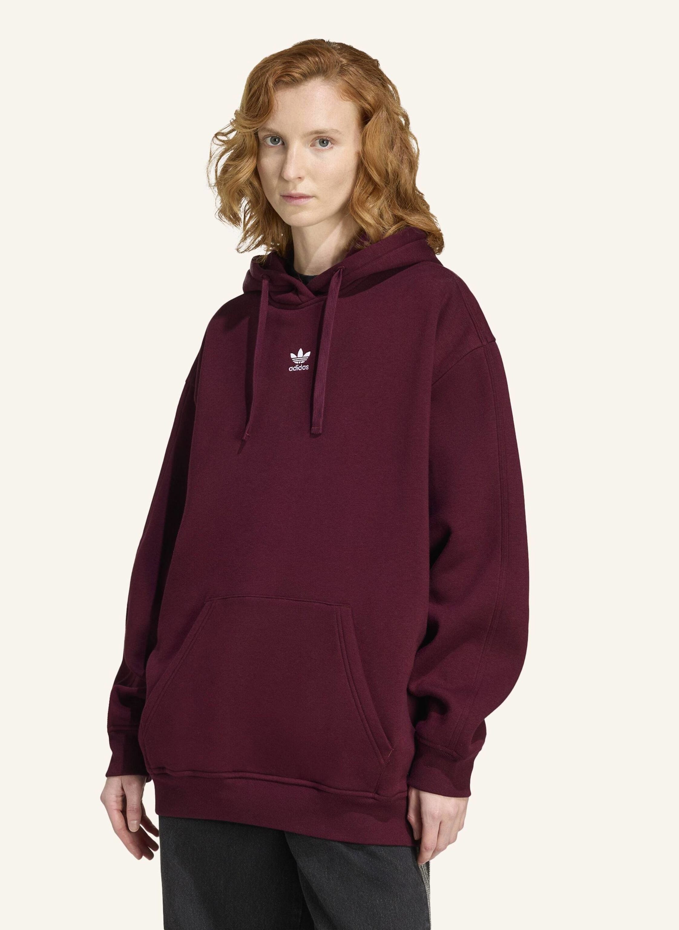 Thumbnail - Adidas Originals Oversized Fleece Hoodie rot