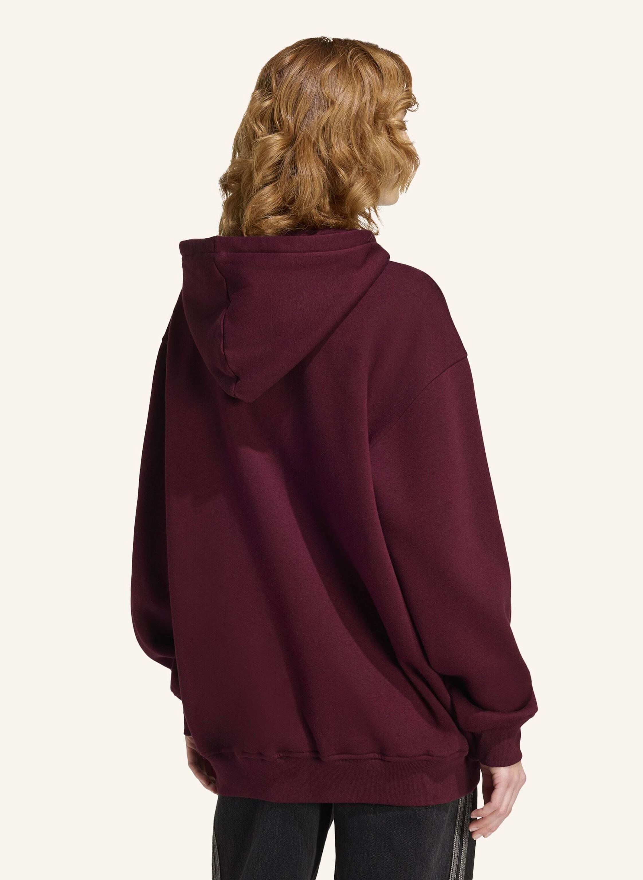 Thumbnail - Adidas Originals Oversized Fleece Hoodie rot