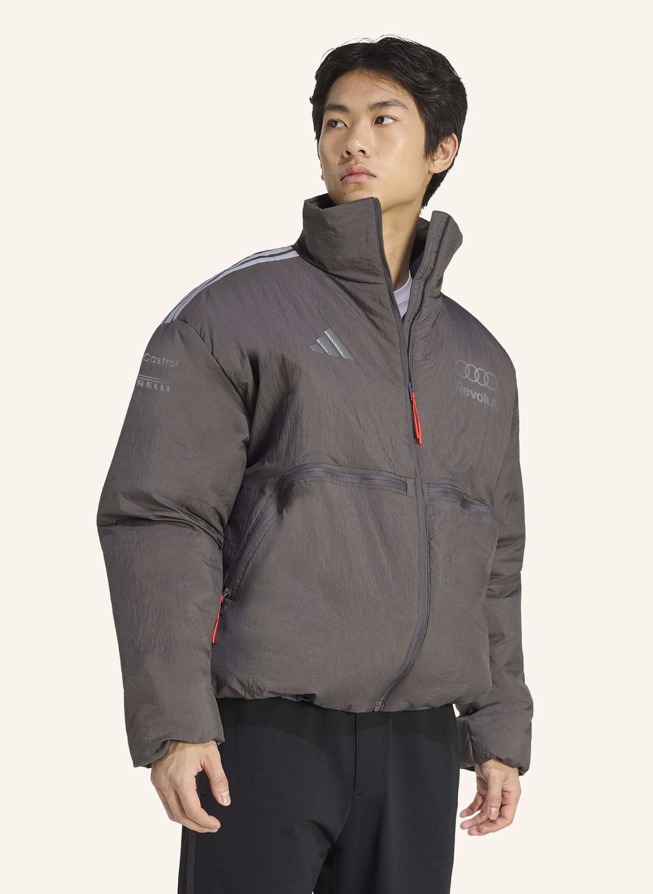 Thumbnail - Adidas Audi Revolut f1 Team Engineers & Marketing Puffer Jacke grau