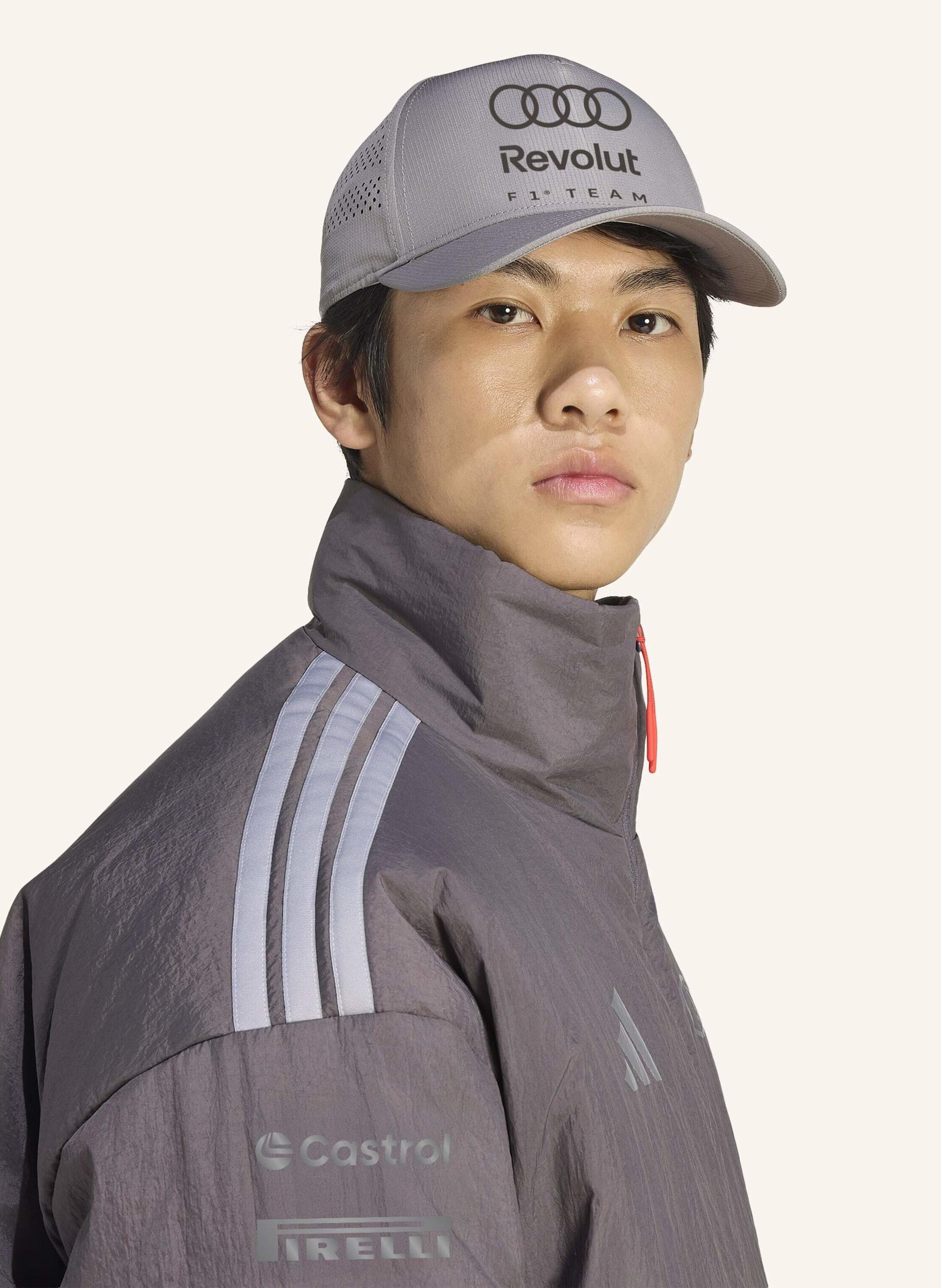 Thumbnail - Adidas Audi Revolut f1 Team Engineers & Marketing Puffer Jacke grau