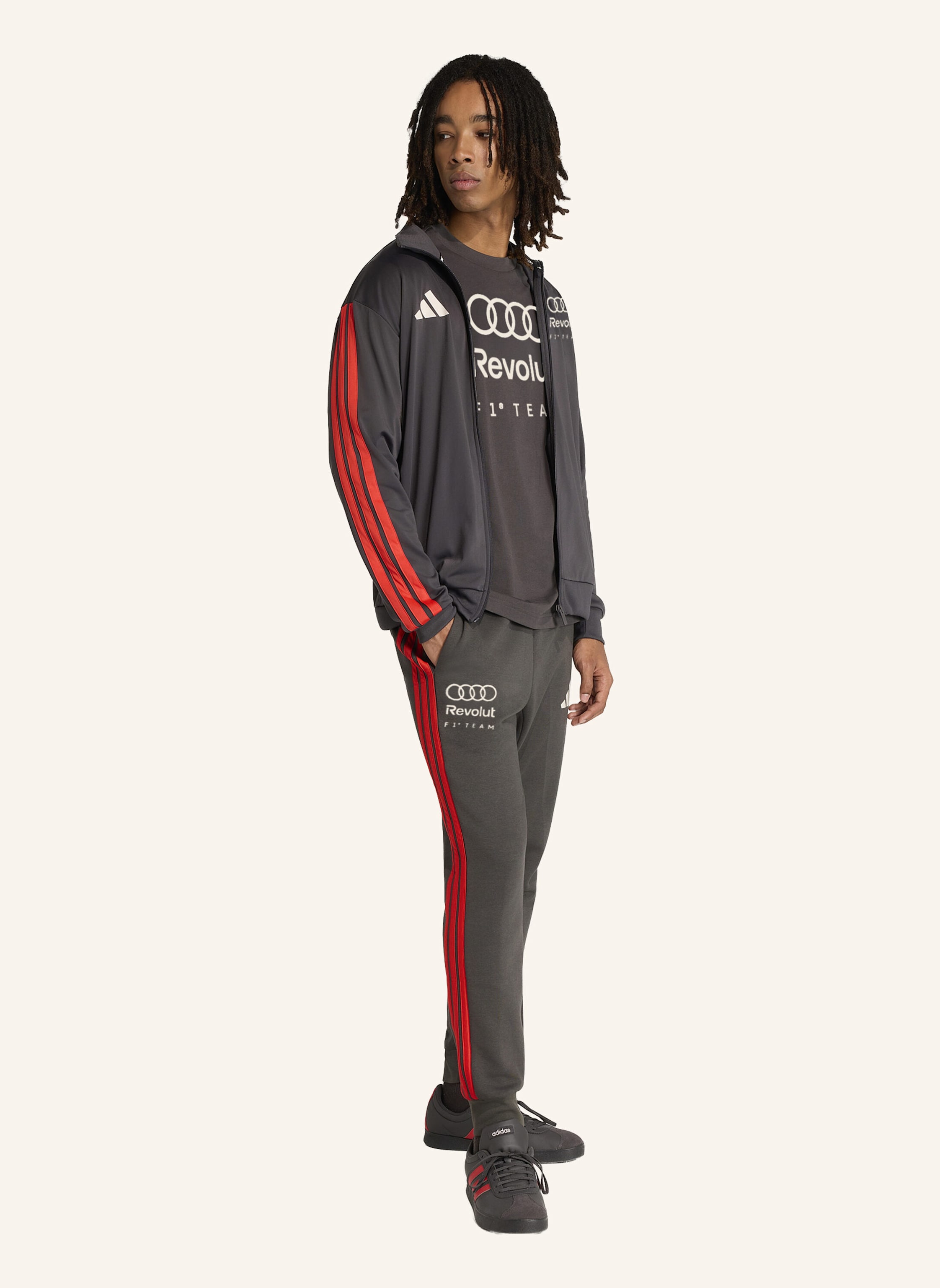 Thumbnail - Adidas Audi Formula One Team Dna Hose schwarz