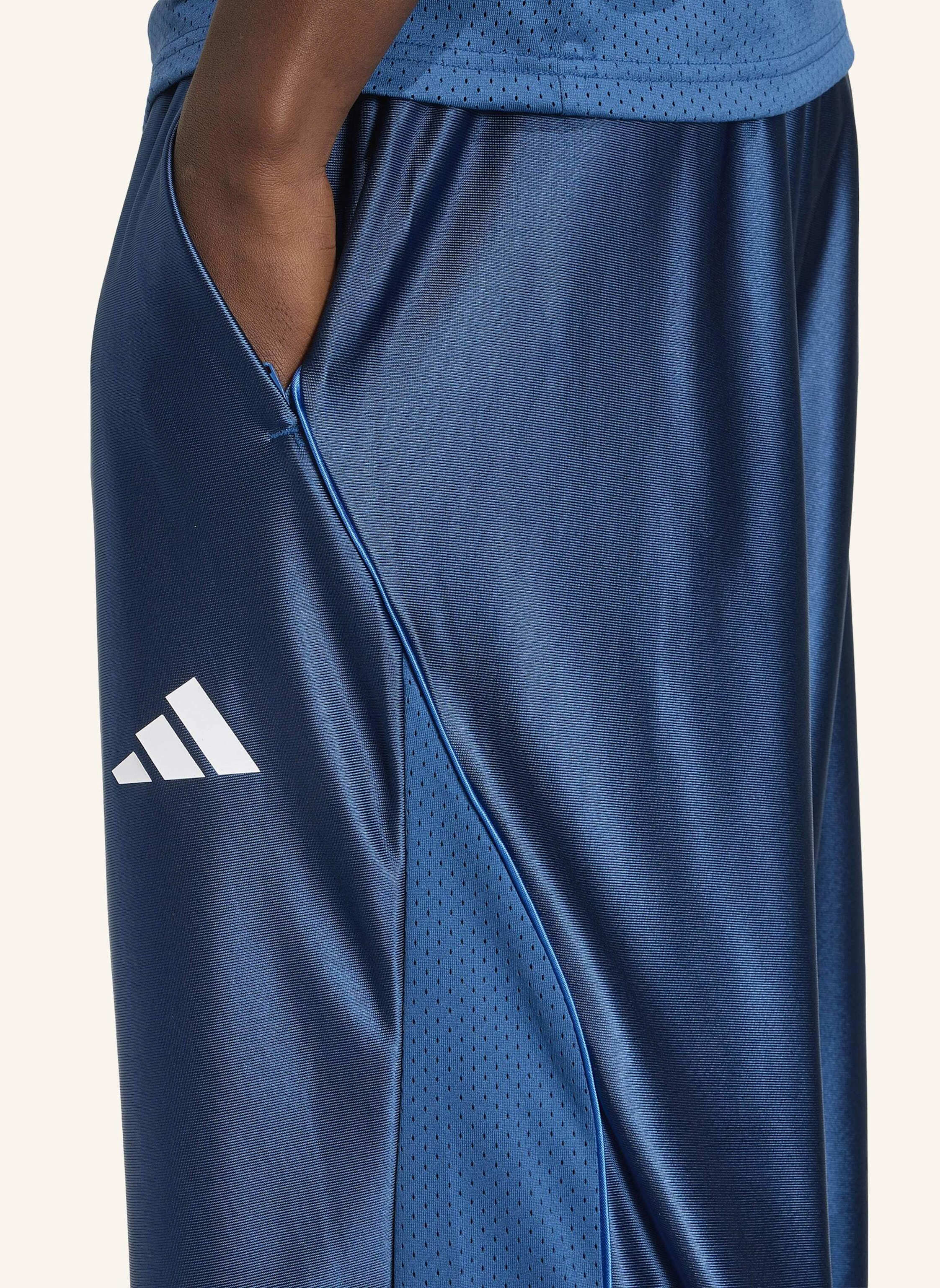 Thumbnail - Adidas Glänzende Stadium Trikothose blau