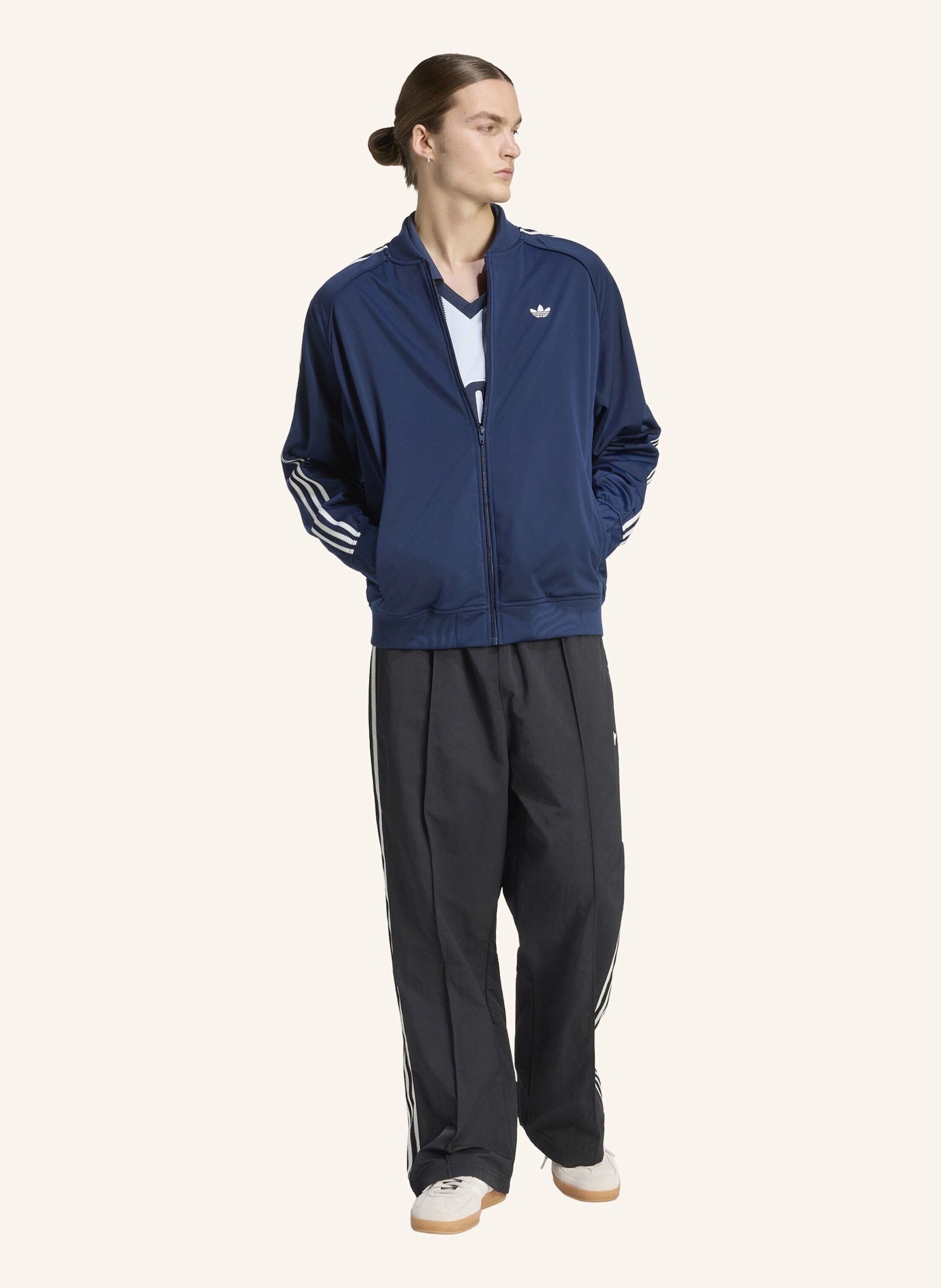 Thumbnail - Adidas Originals Britcore Sst Trainingsjacke blau