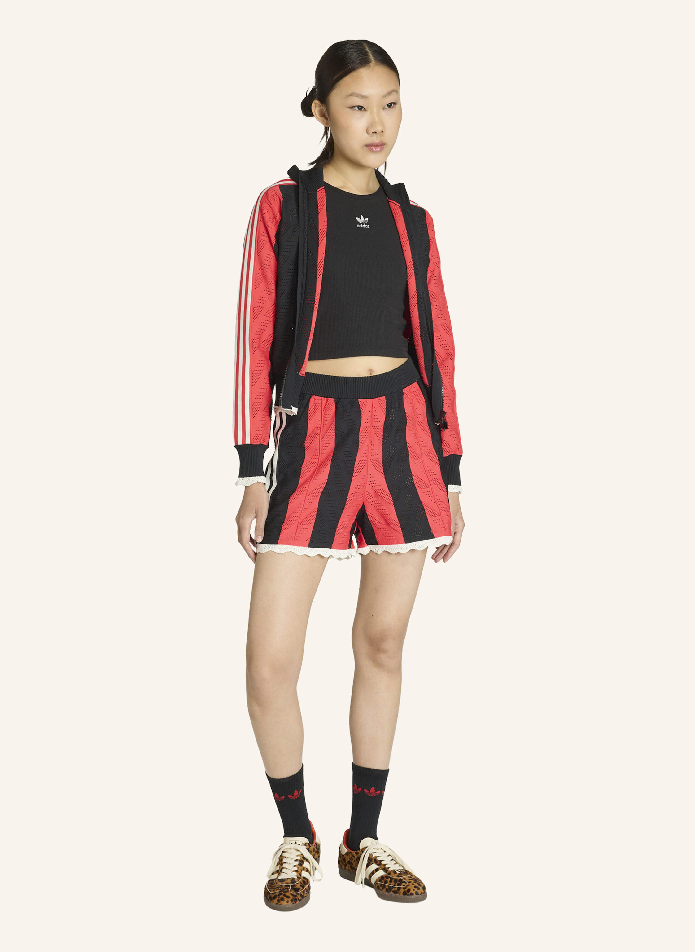 Thumbnail - Adidas Originals Firebird Loose Shorts schwarz