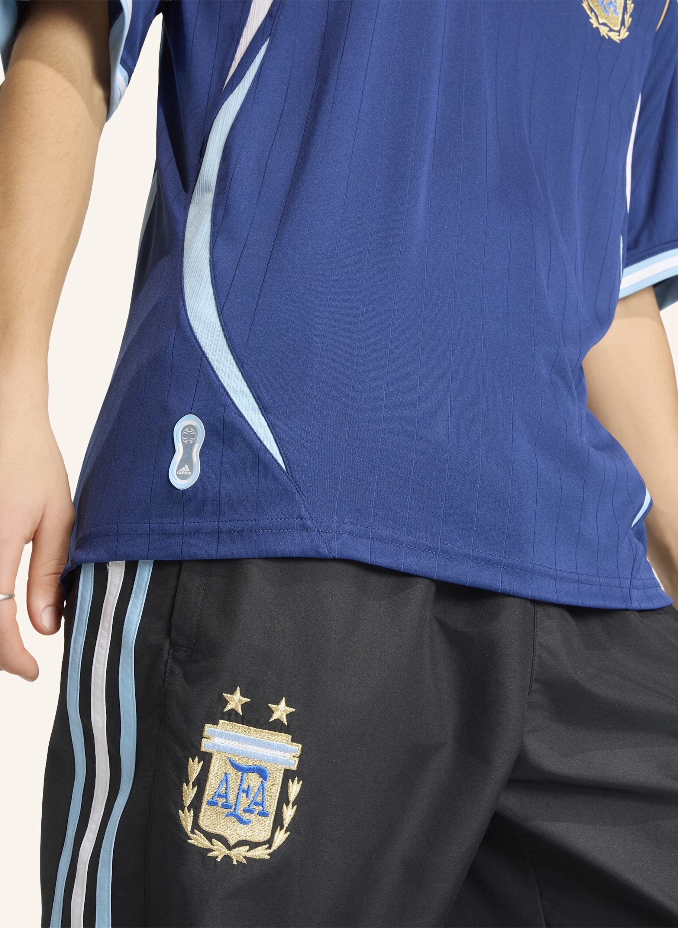 Thumbnail - Adidas Argentinien 2006 Auswärtstrikot blau