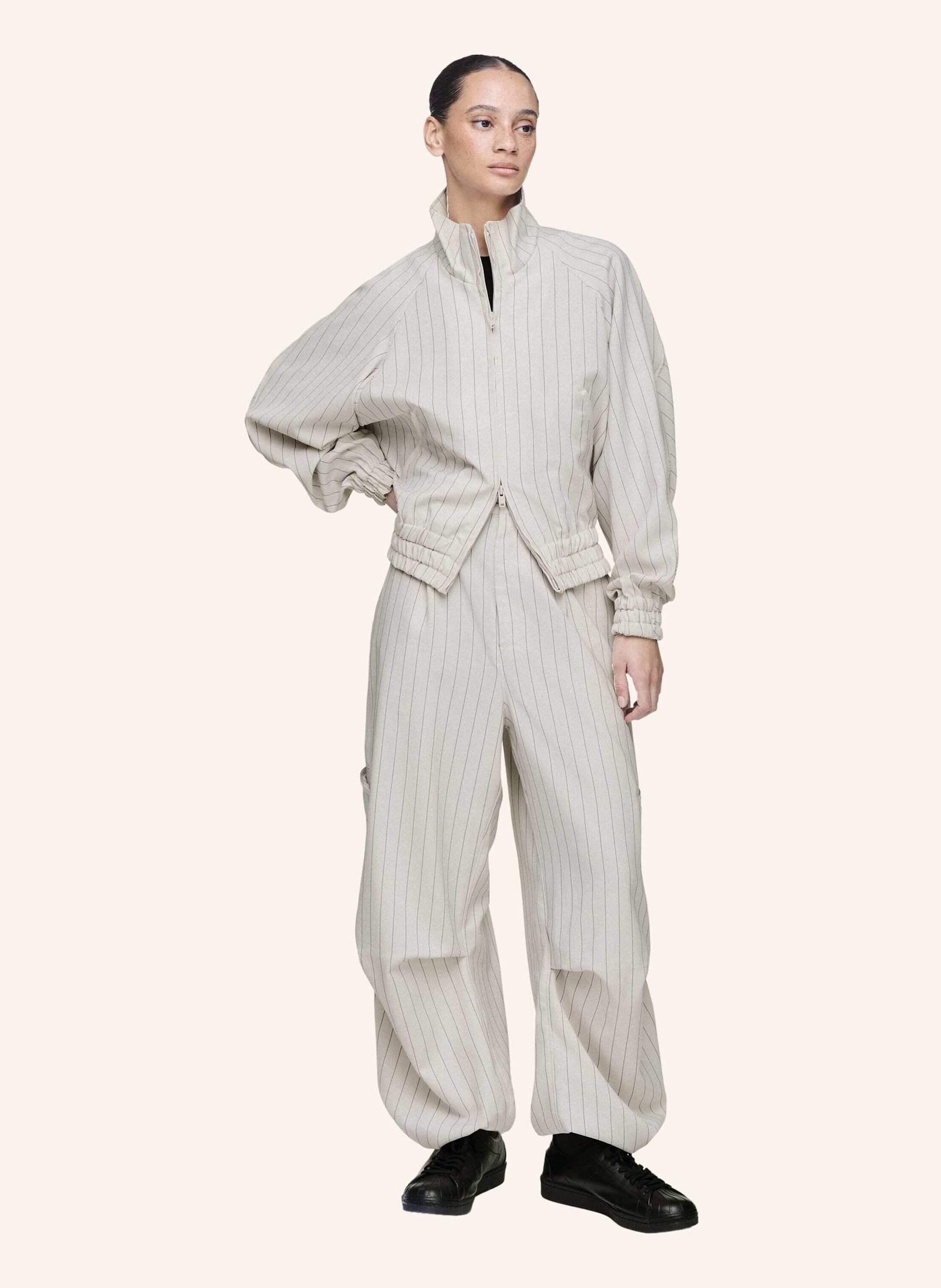 Thumbnail - Y-3 Y-3 Pinstripe Sport Uniform Blouson weiss