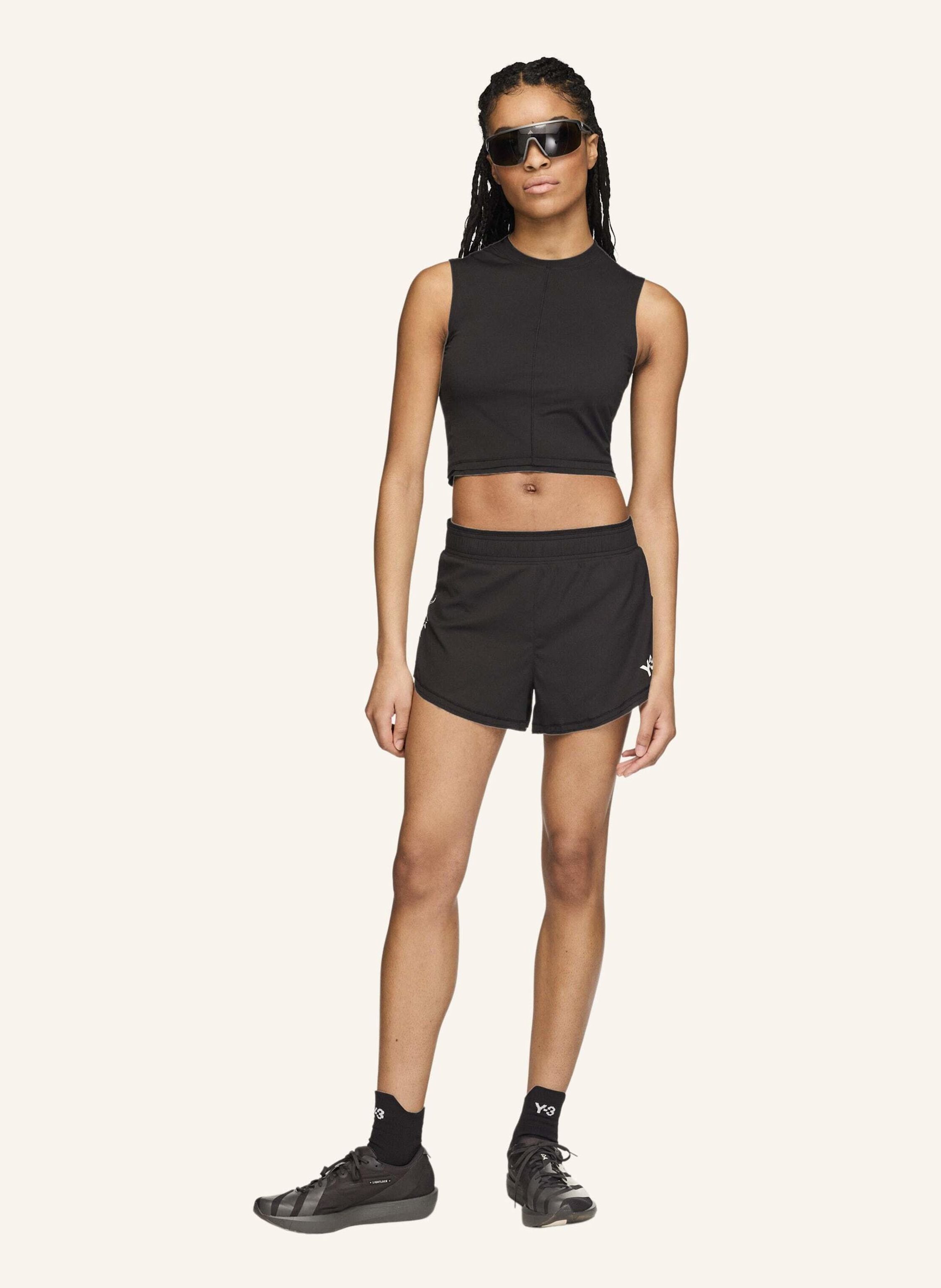 Thumbnail - Y-3 Y-3 Running Tanktop, Kürzer Geschnitten schwarz