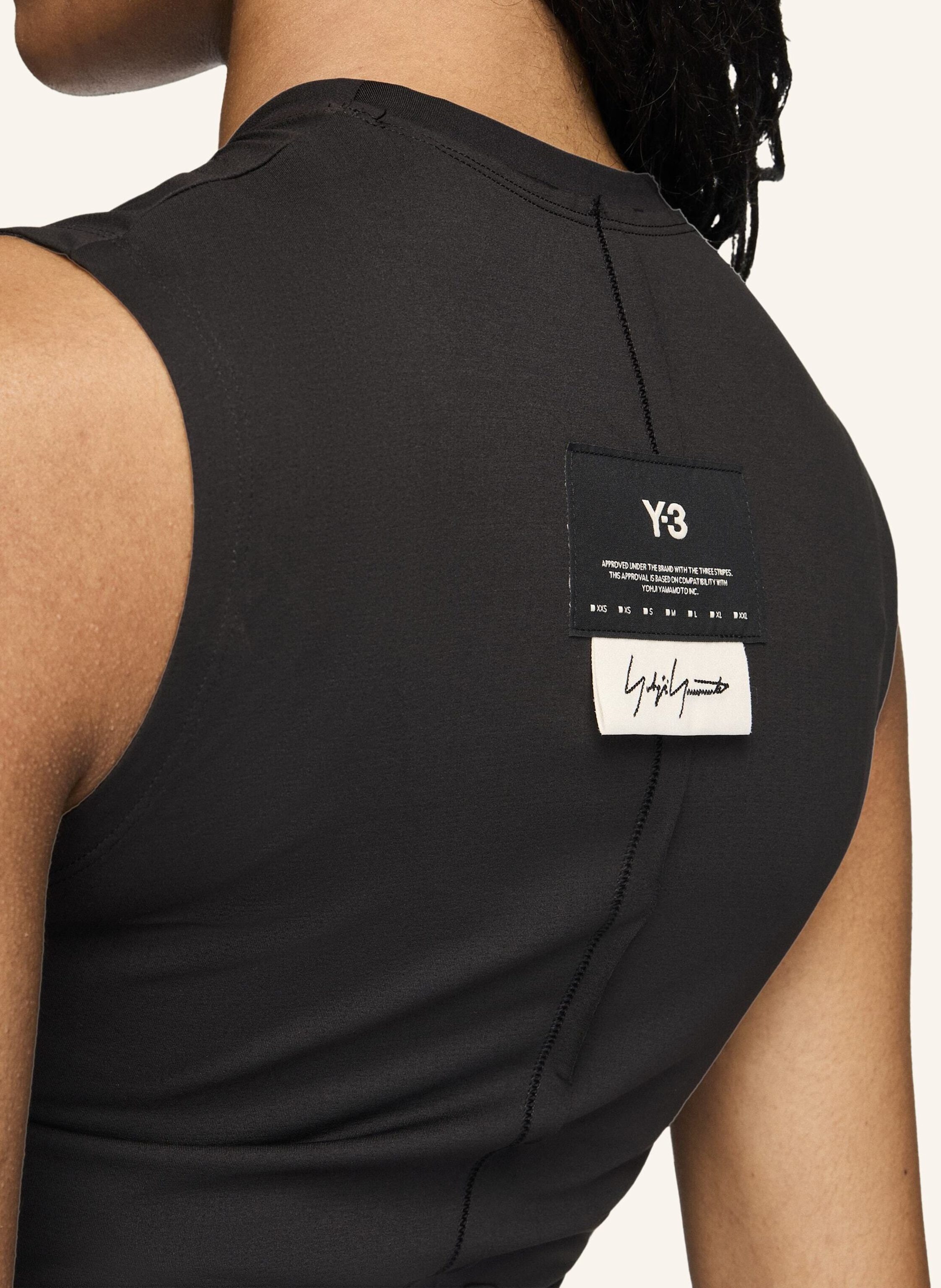 Thumbnail - Y-3 Y-3 Running Tanktop, Kürzer Geschnitten schwarz