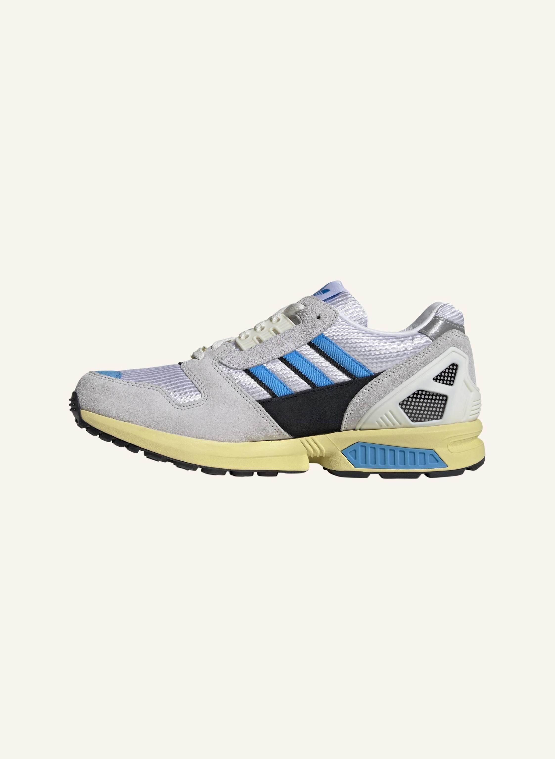 adidas Originals ZX 8000 MIG SCHUH in weiss/ blau/ gelb