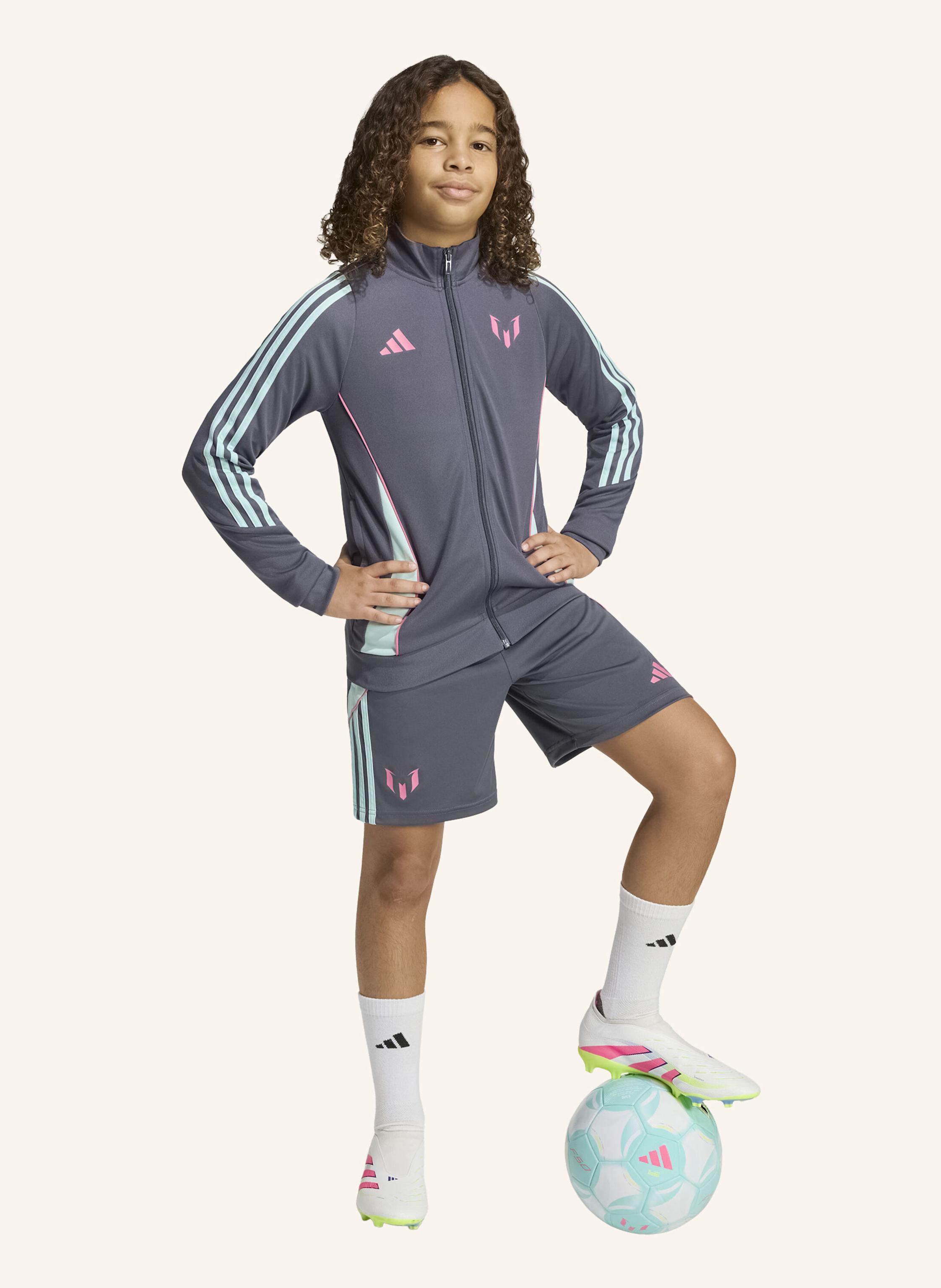 Thumbnail - Adidas Messi Kids Jacke grau