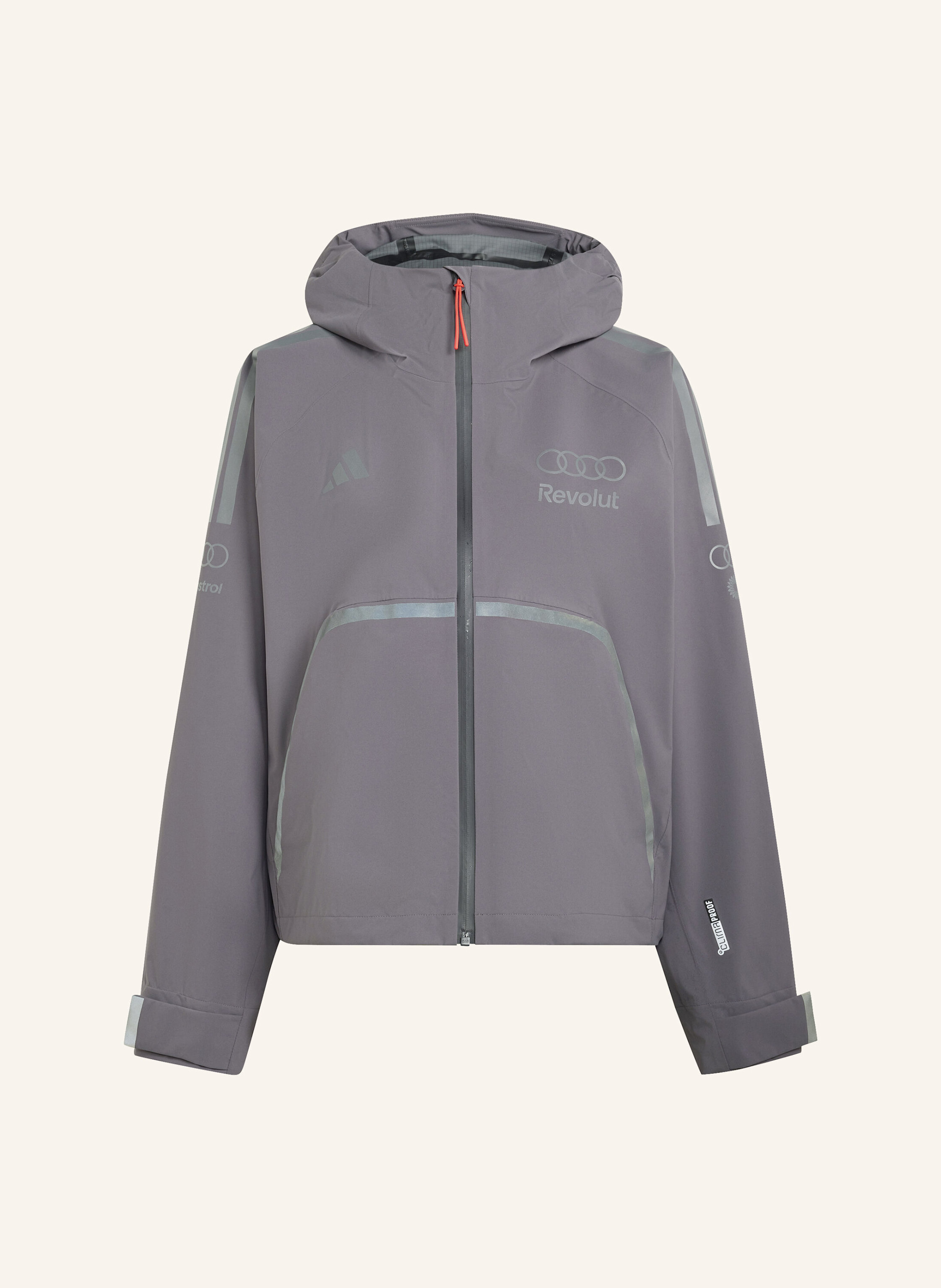 Adidas Audi Revolut f1 Team Engineers & Marketing Regenjacke grau