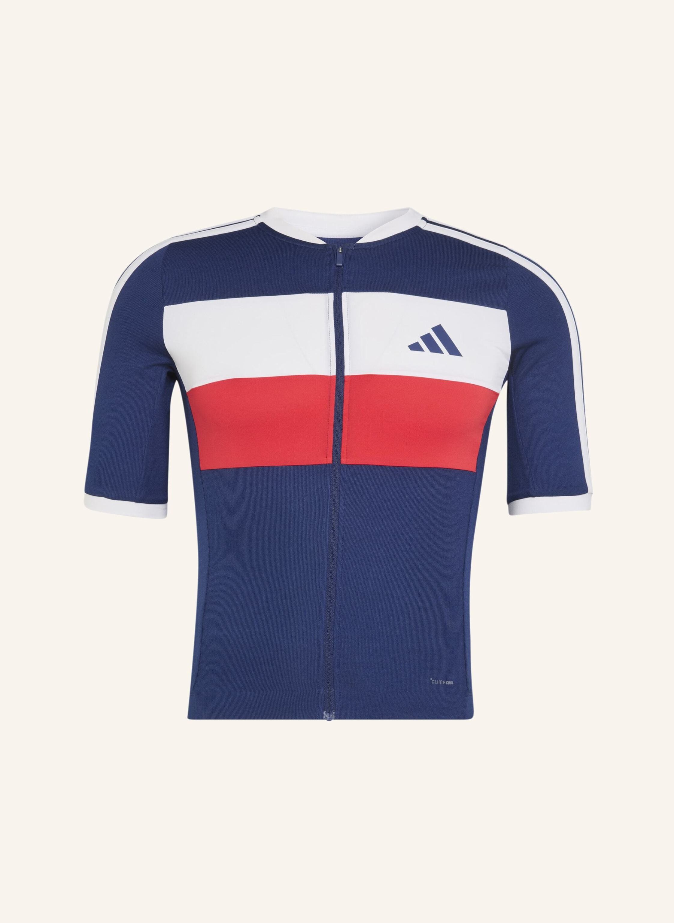 Adidas Tempo Merino Radtrikot blau