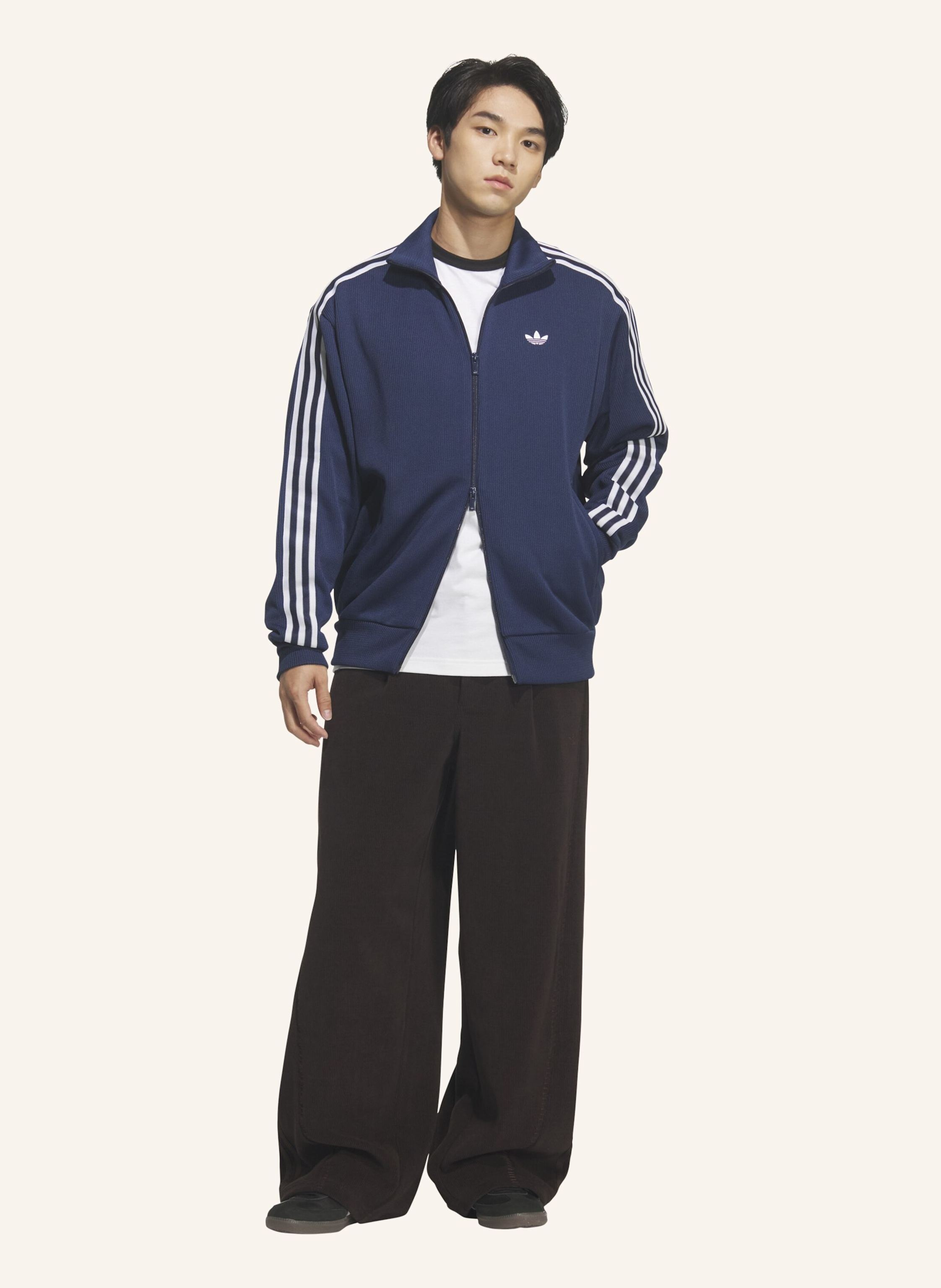 Thumbnail - Adidas Originals Fb Originals Jacke, Strick blau