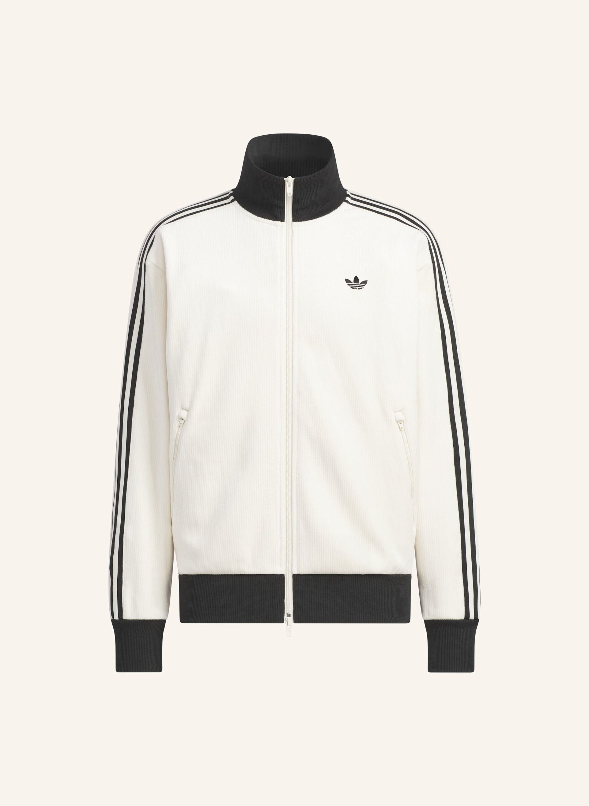 Adidas Originals Velour Classic Track Top weiss