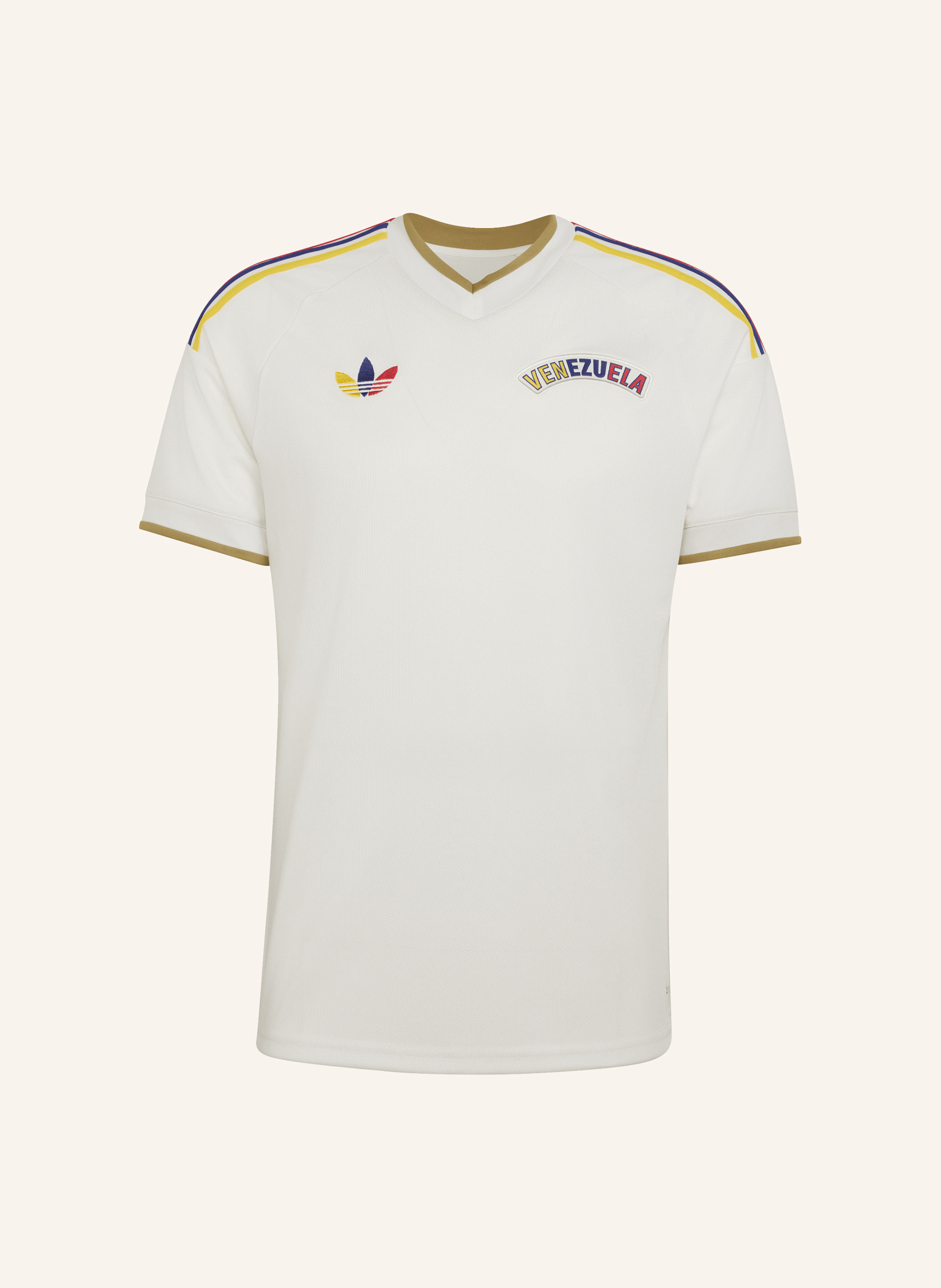 Adidas Venezuela 2026 Auswärtstrikot weiss