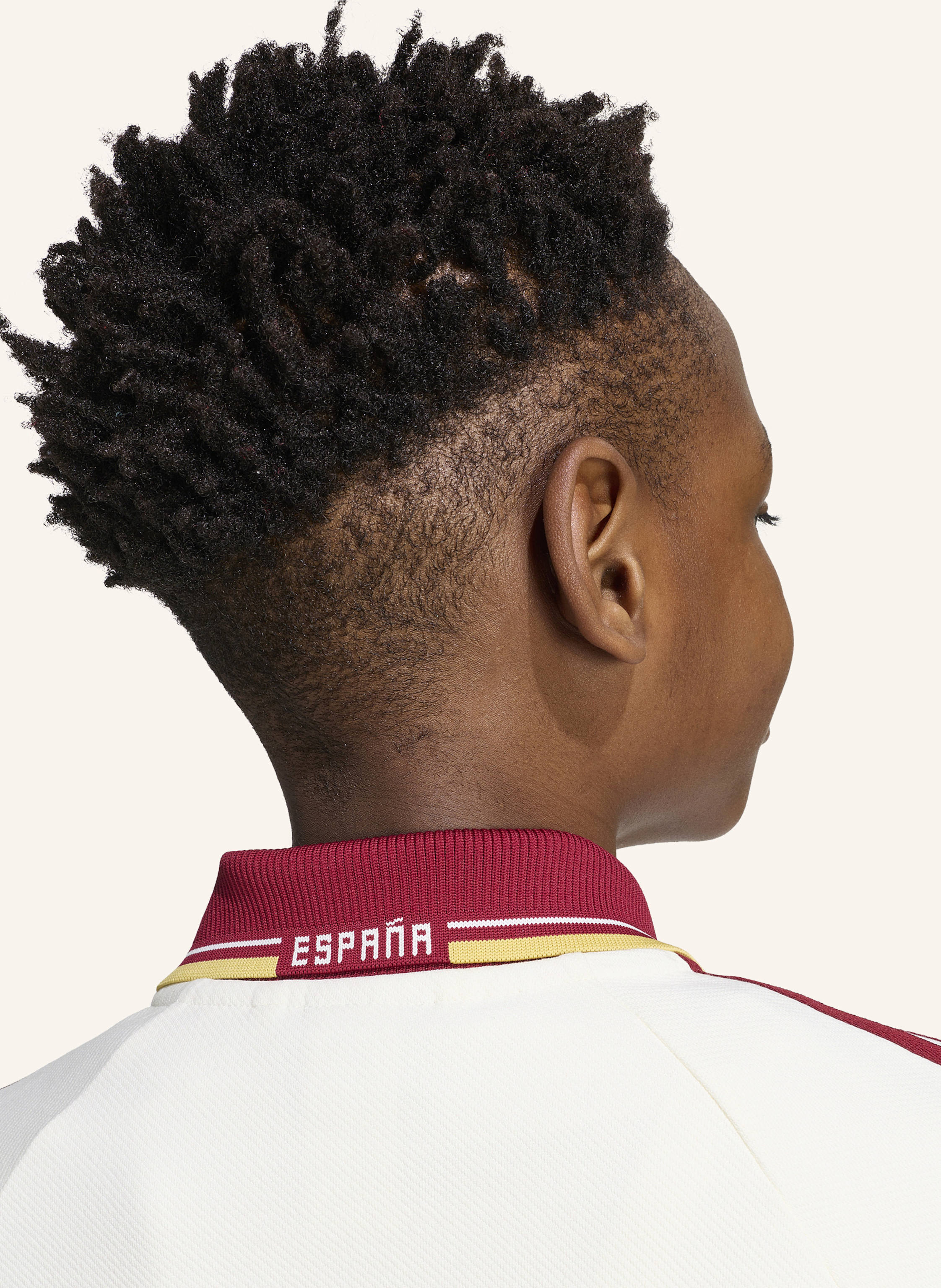 Thumbnail - Adidas Spanien Anthem Kids Auswärtsjacke weiss