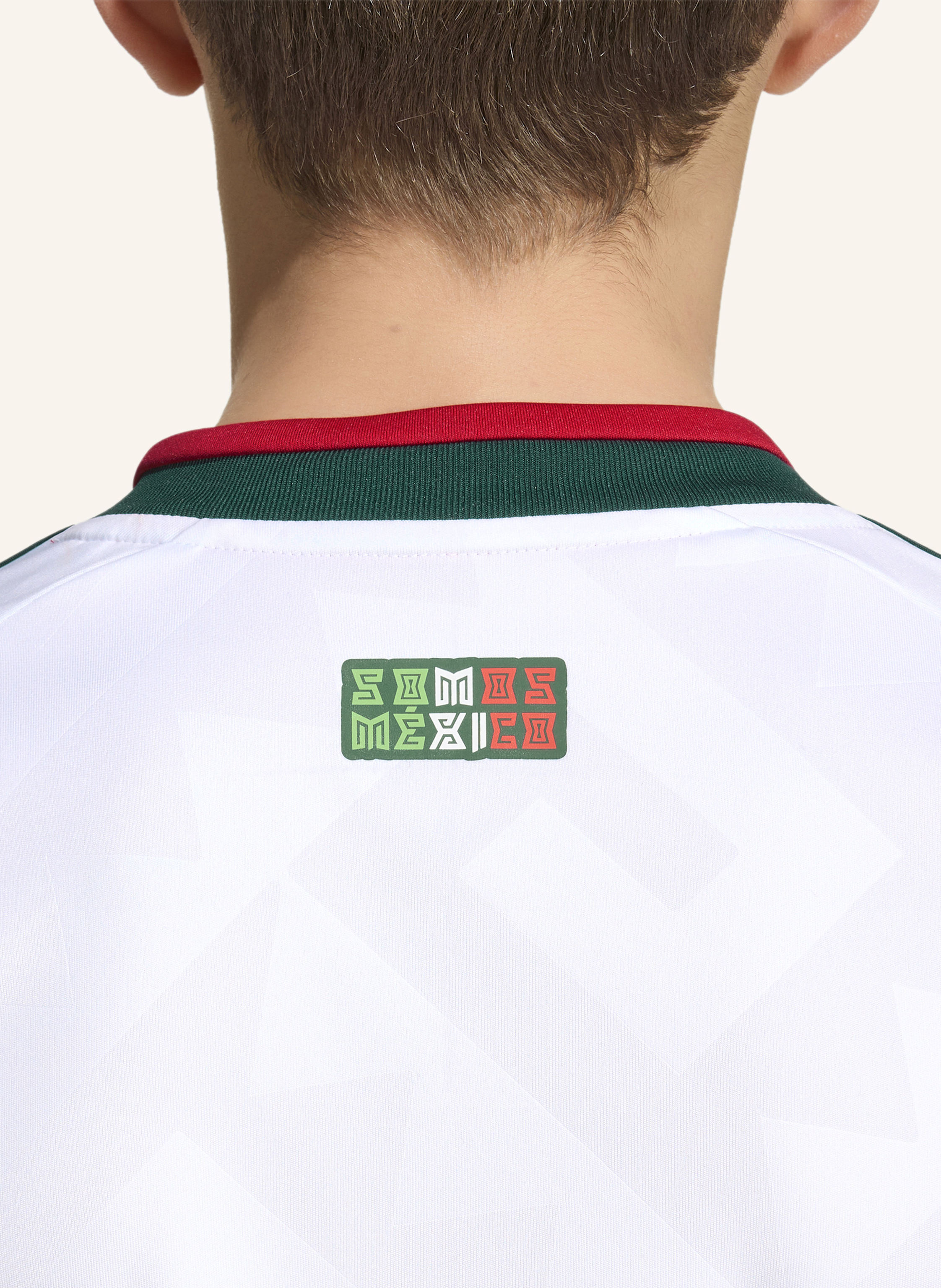 Thumbnail - Adidas Mexiko 26 Kids Auswärtstrikot weiss