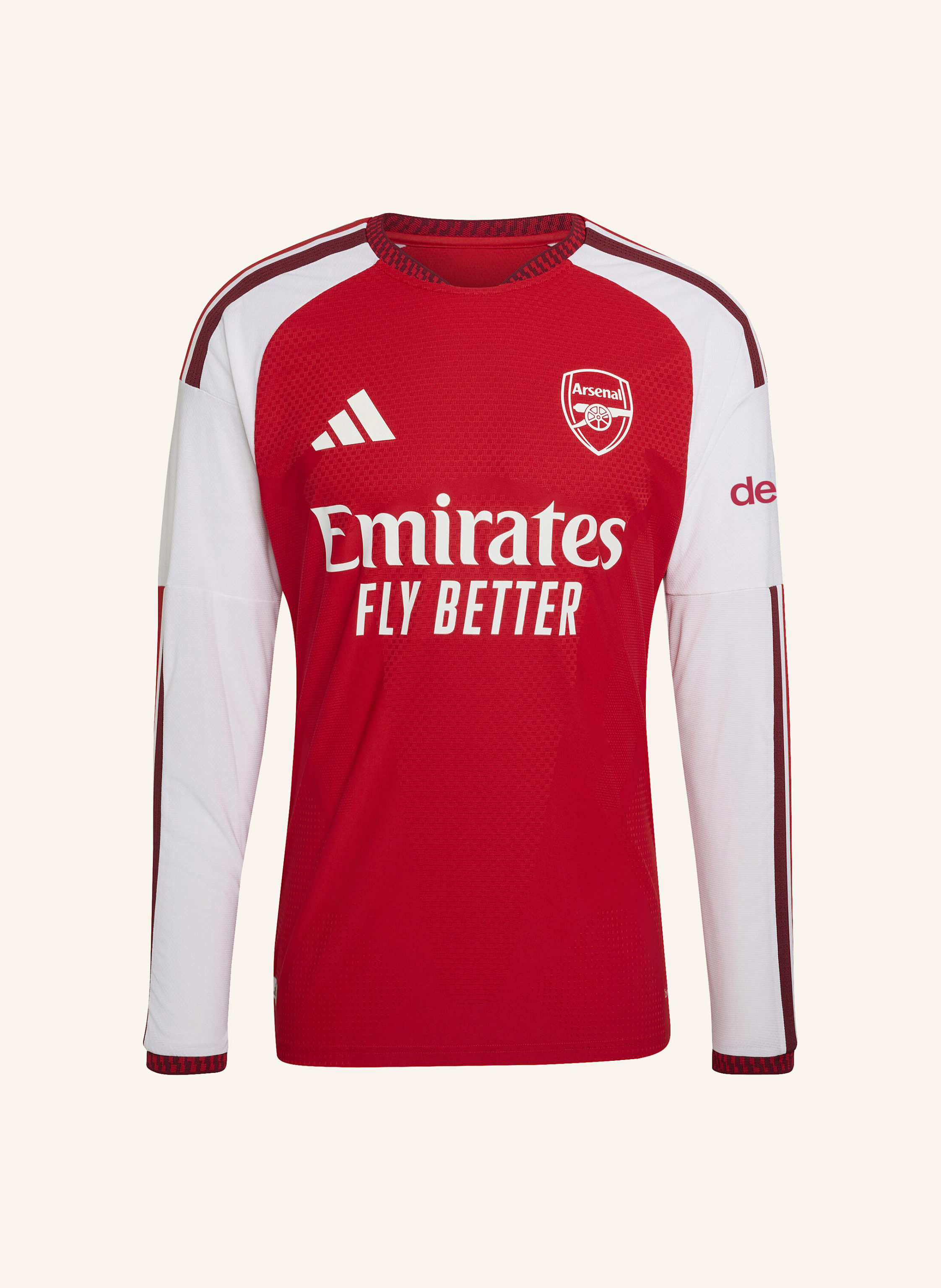 Adidas Fc Arsenal 26/27 Authentic Heimtrikot, Langärmelig rot