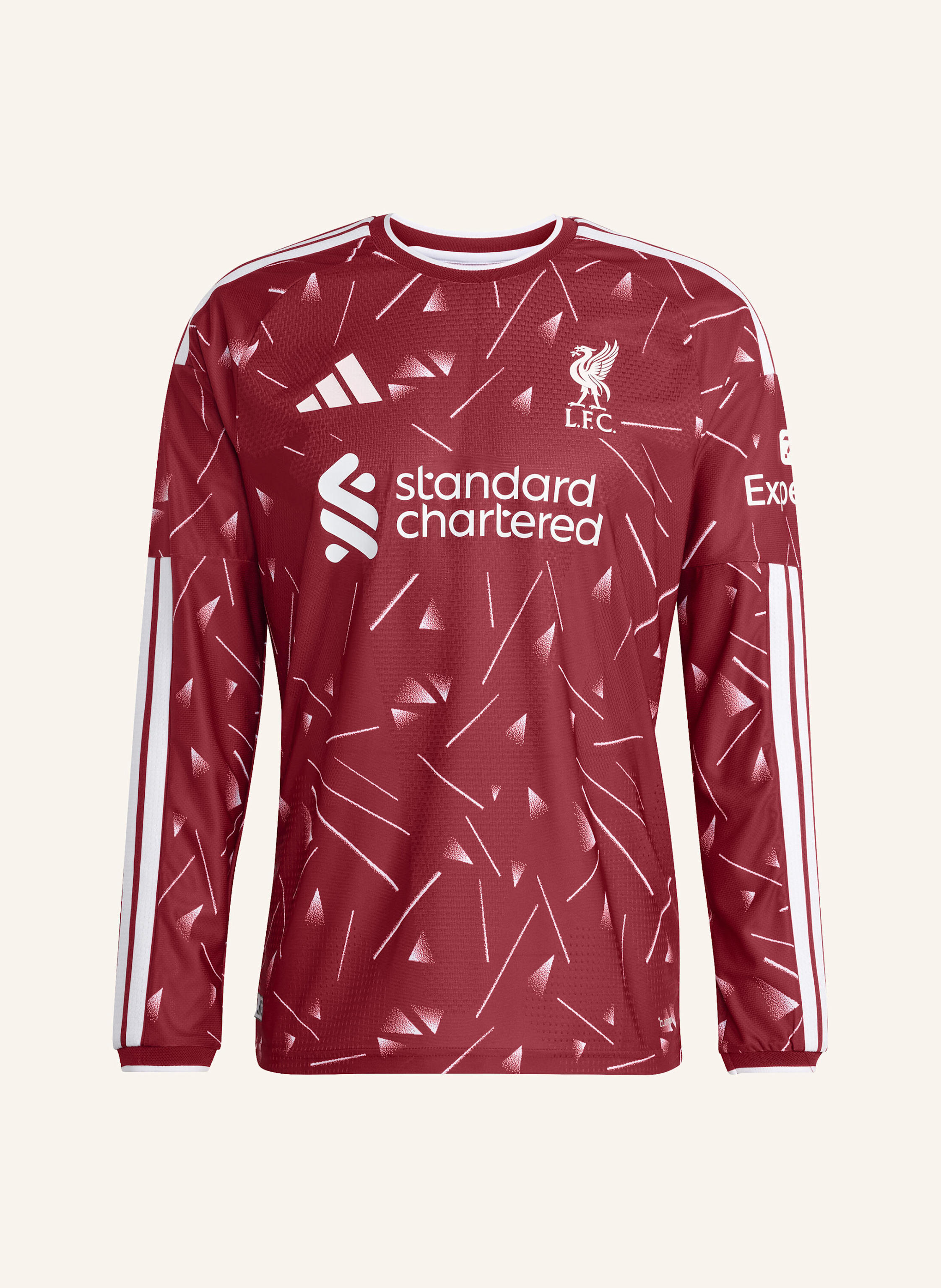 Adidas Fc Liverpool 26/27 Authentic Heimtrikot, Langärmelig rot