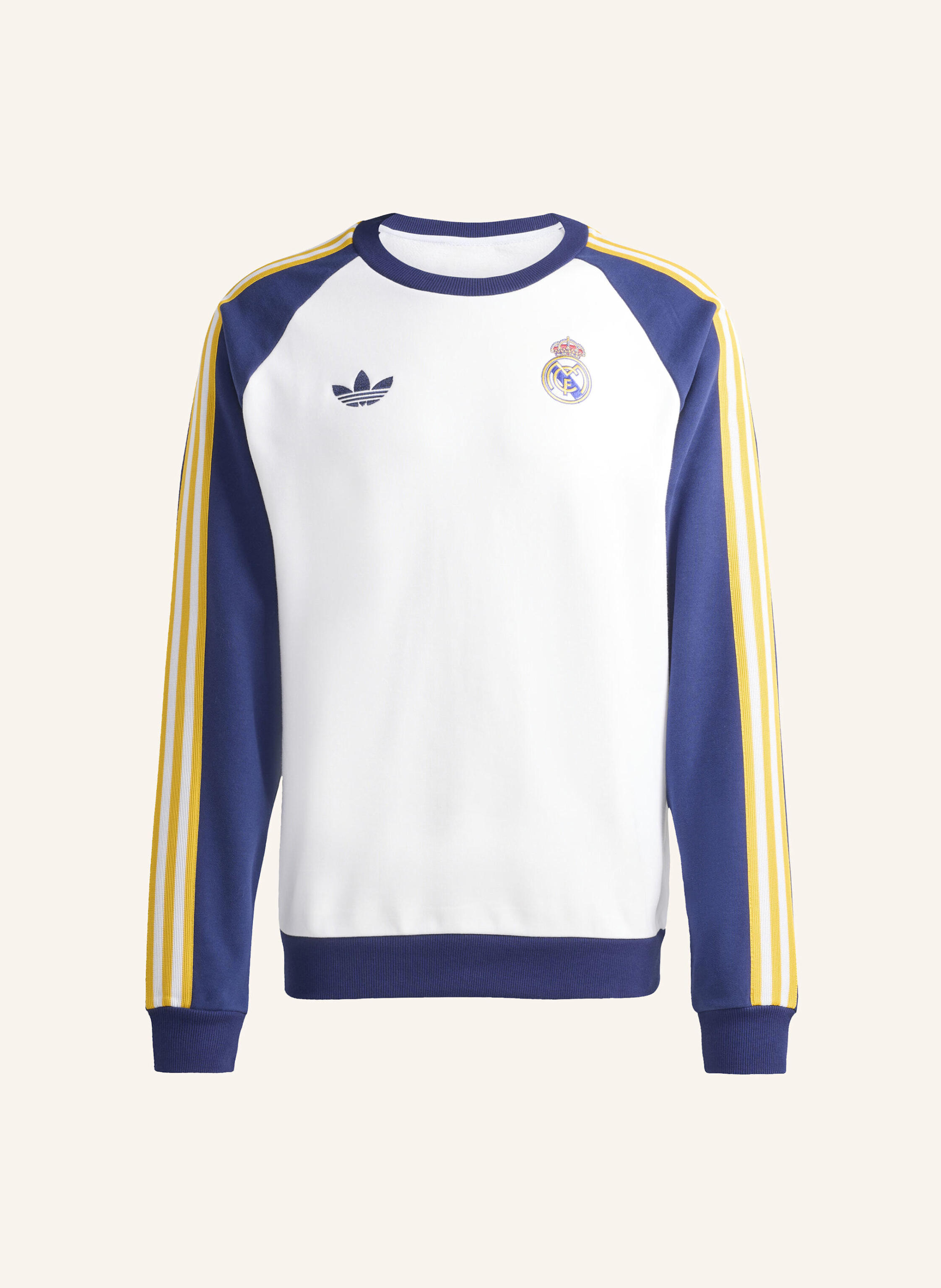 Adidas Real Madrid Originals Sweatshirt weiss