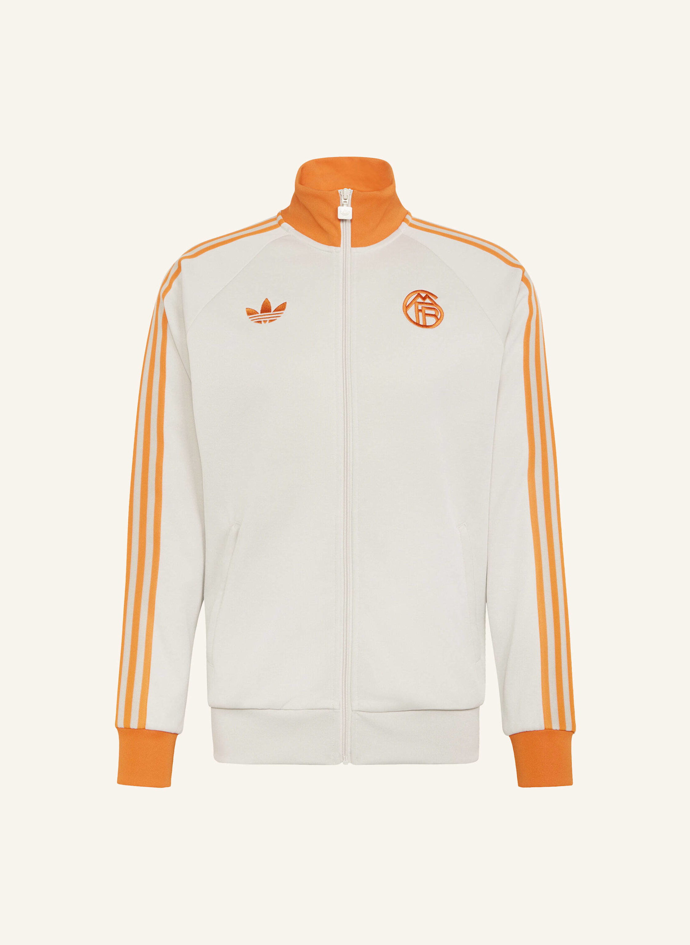 Adidas Fc Bayern München Originals Track Top beige