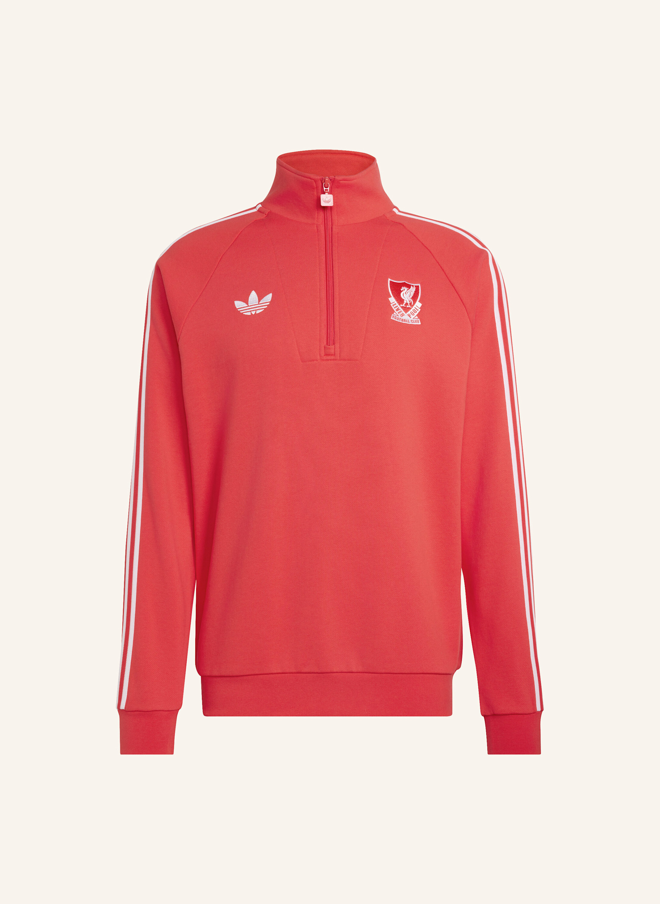 Adidas Liverpool Fc Originals Half Zip Oberteil rot