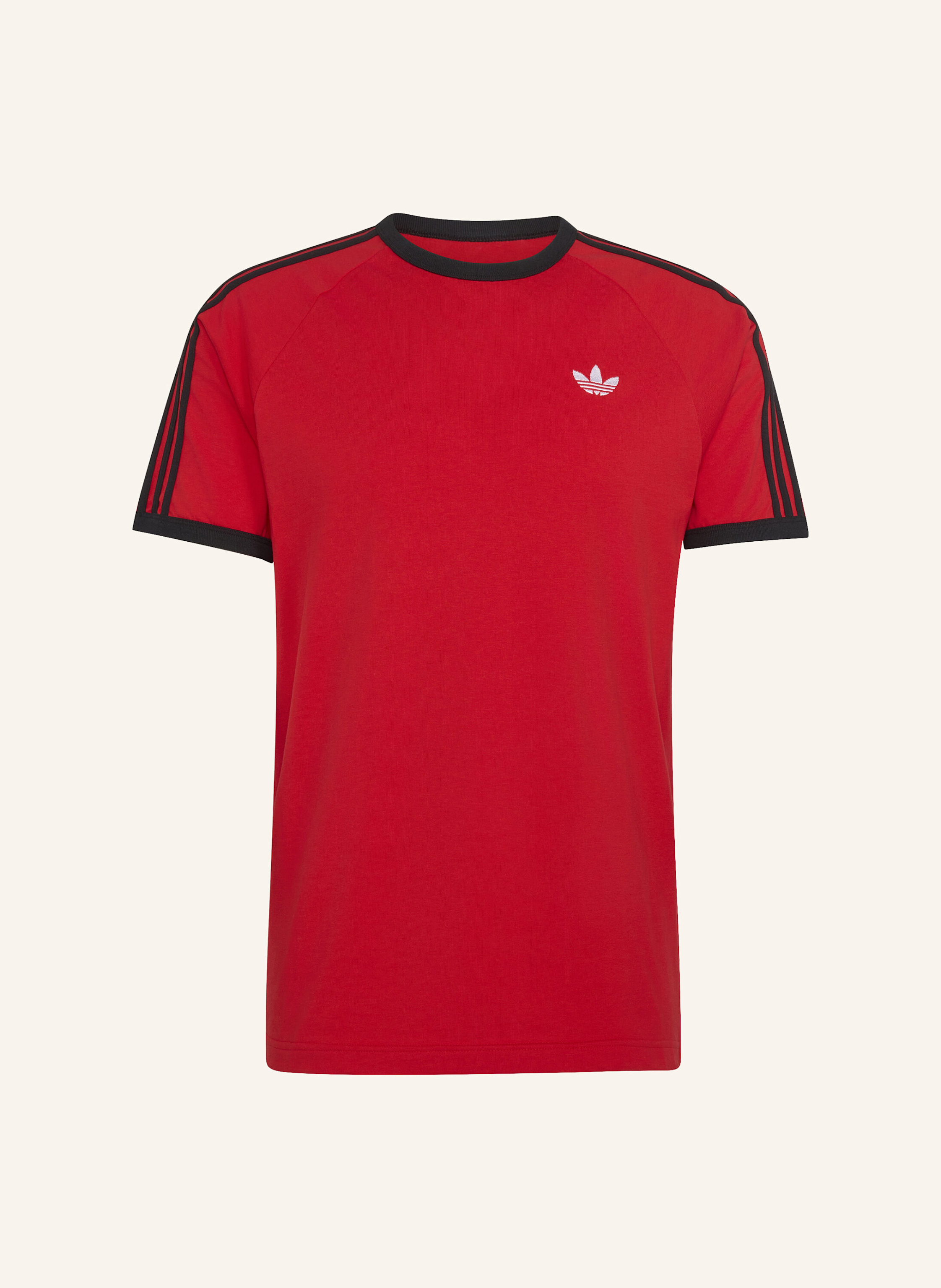 Adidas Originals T-Shirt, 3-Streifen rot
