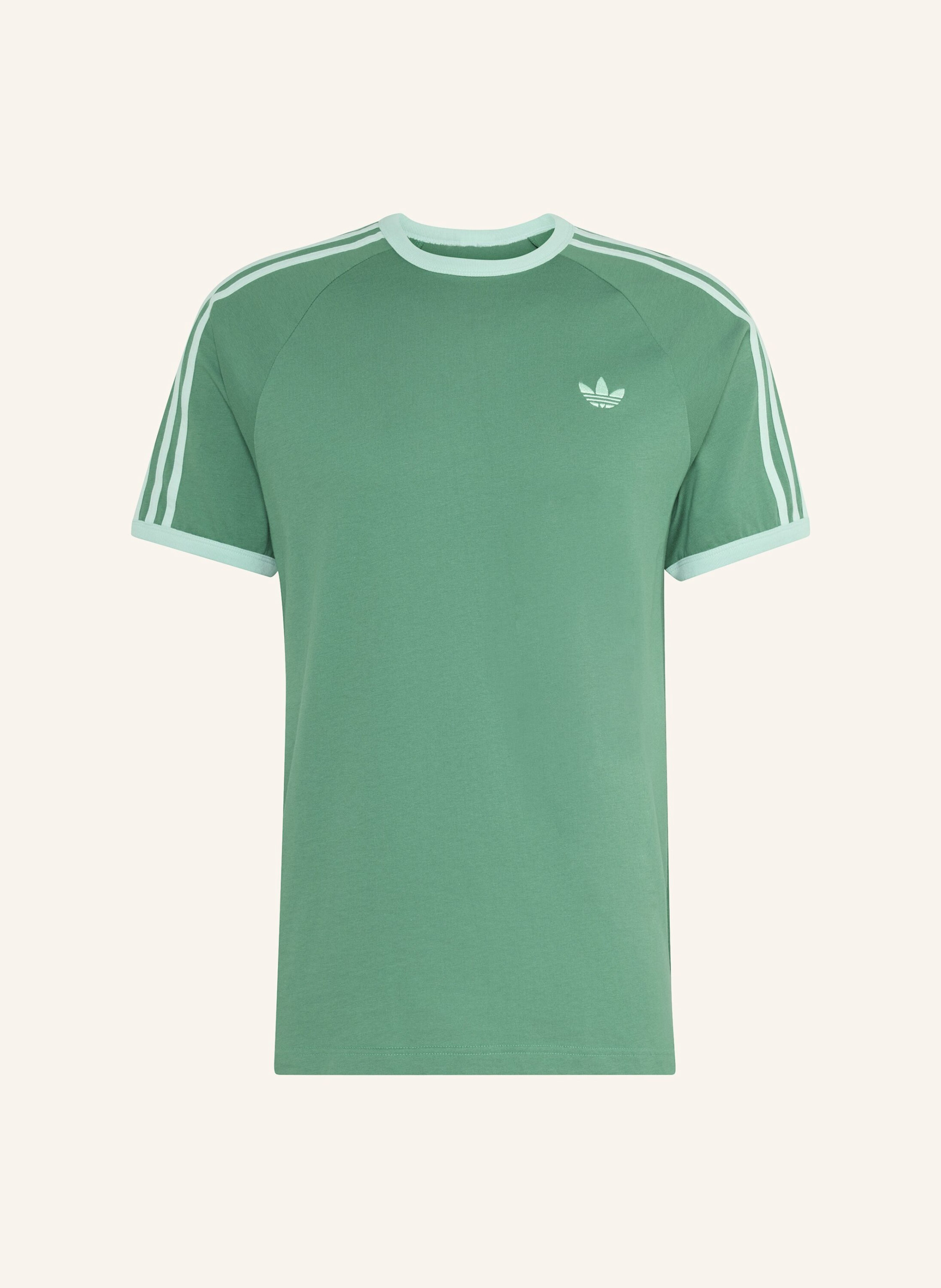 Adidas Originals T-Shirt, 3-Streifen gruen