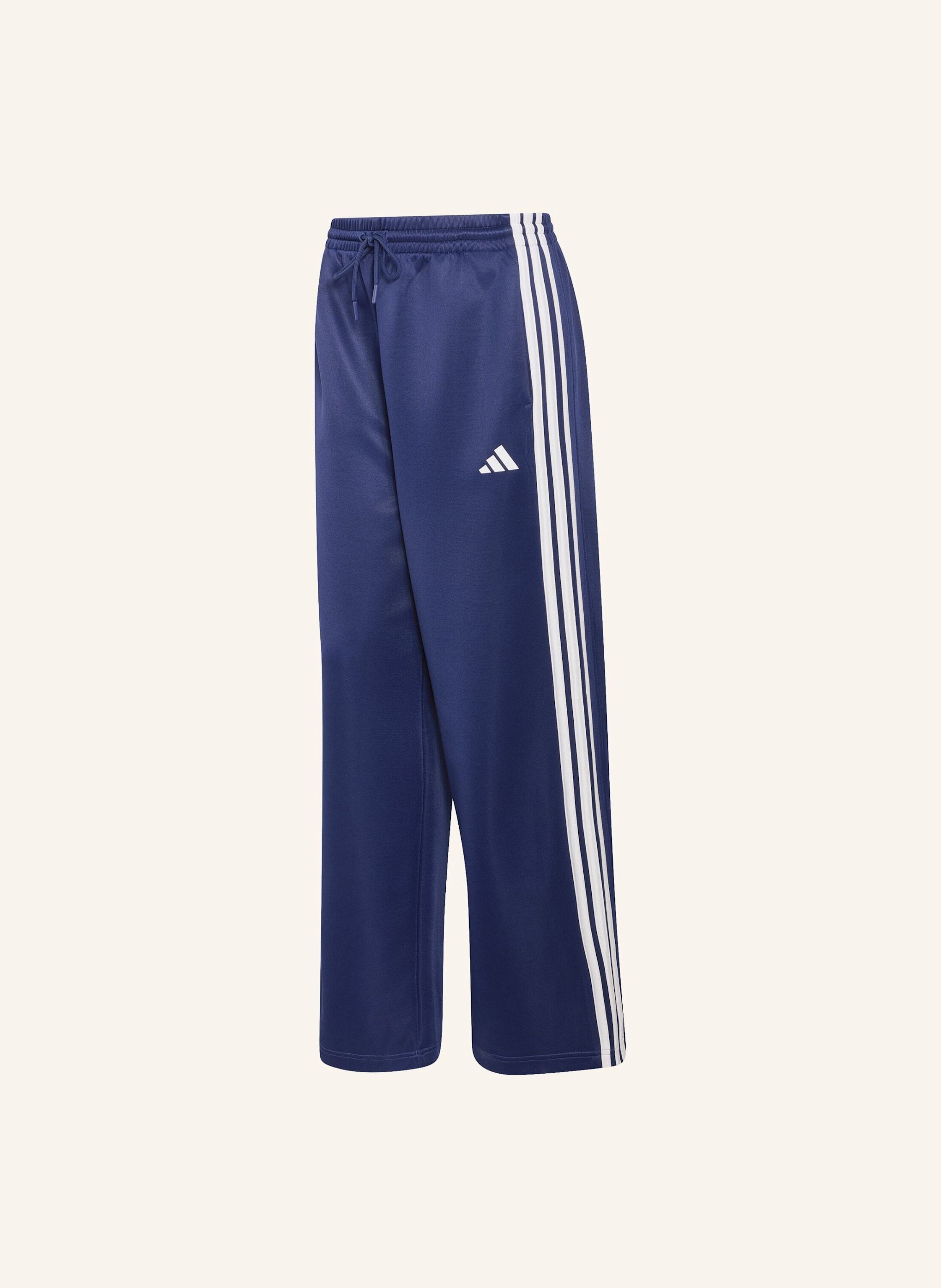 Adidas Stadium 3-Streifen Trainingshose blau