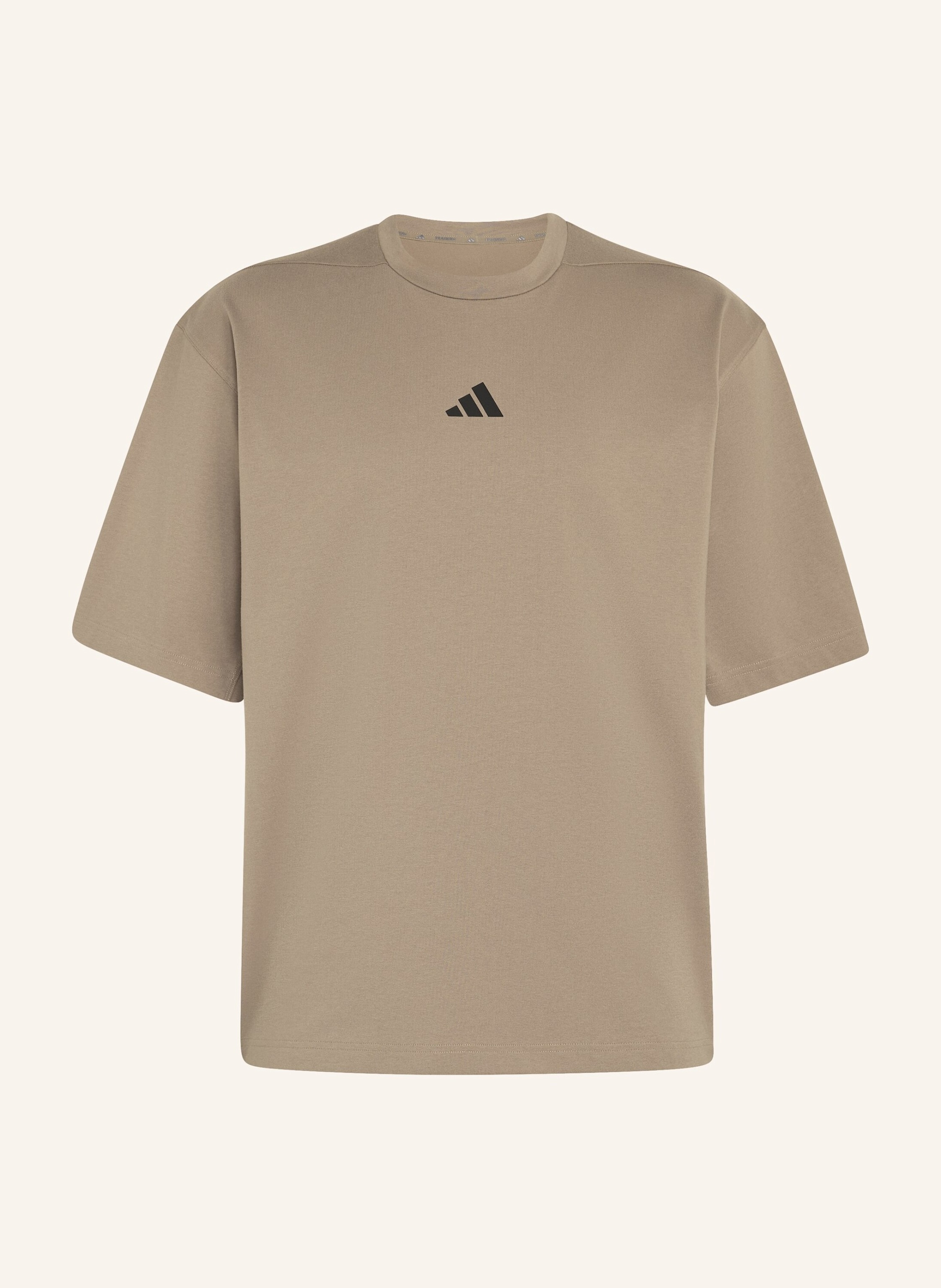 Adidas T-Shirt Power Oversize beige