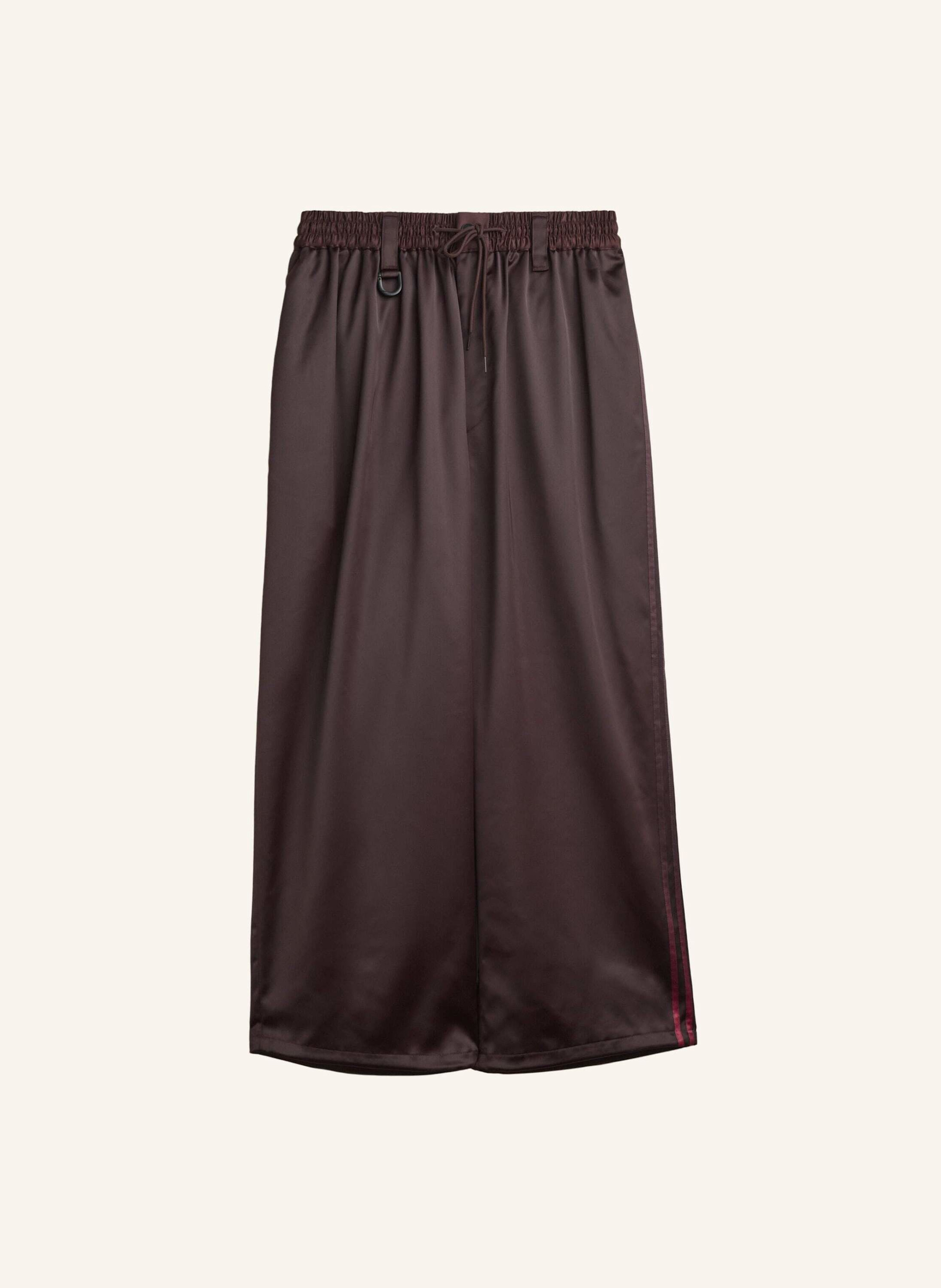 Y-3 Y-3 3-Streifen Trainingshose, Satin, Farbverlauf rot