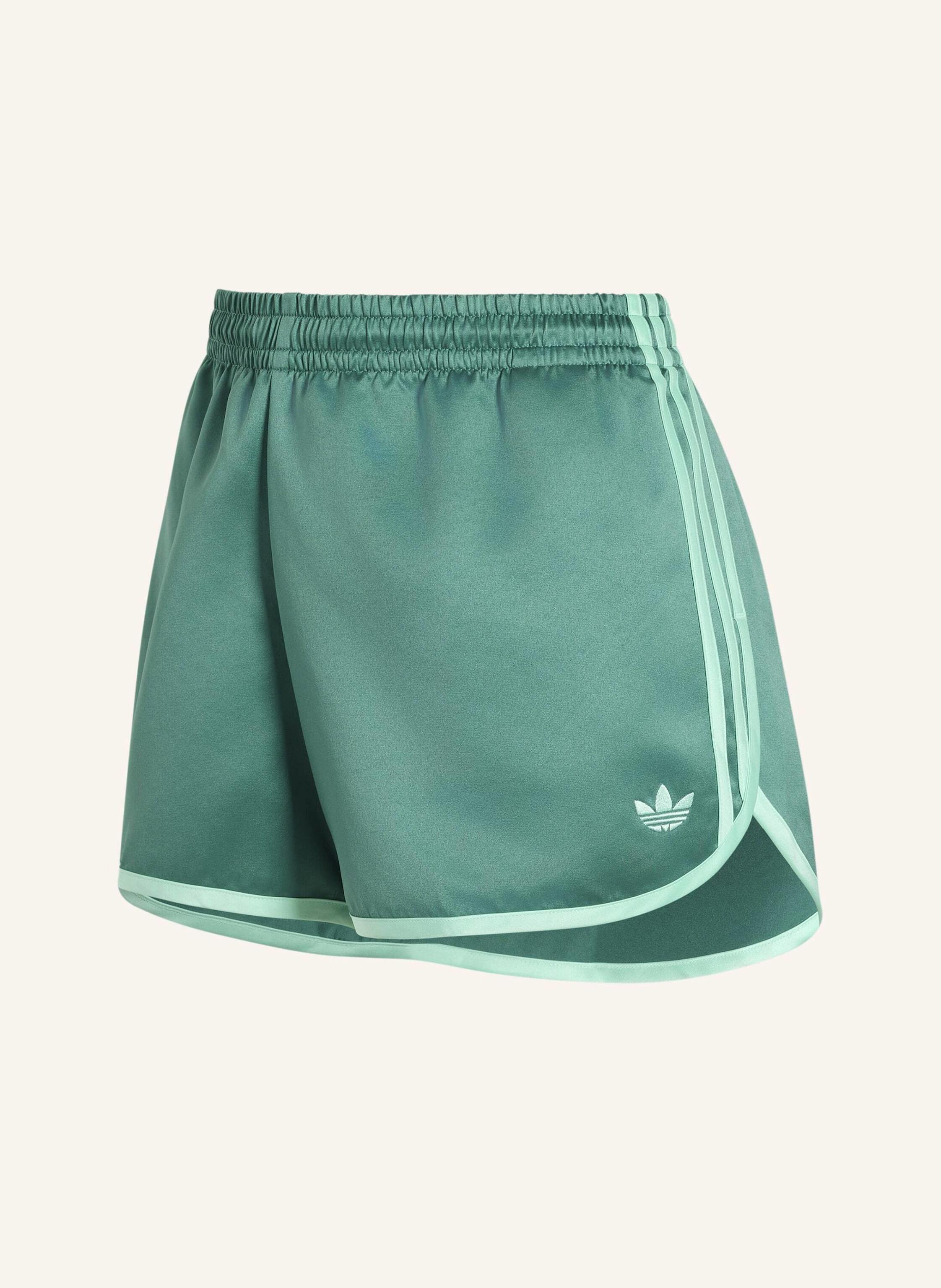 Adidas Originals Satin 3s Sprinter Shorts gruen