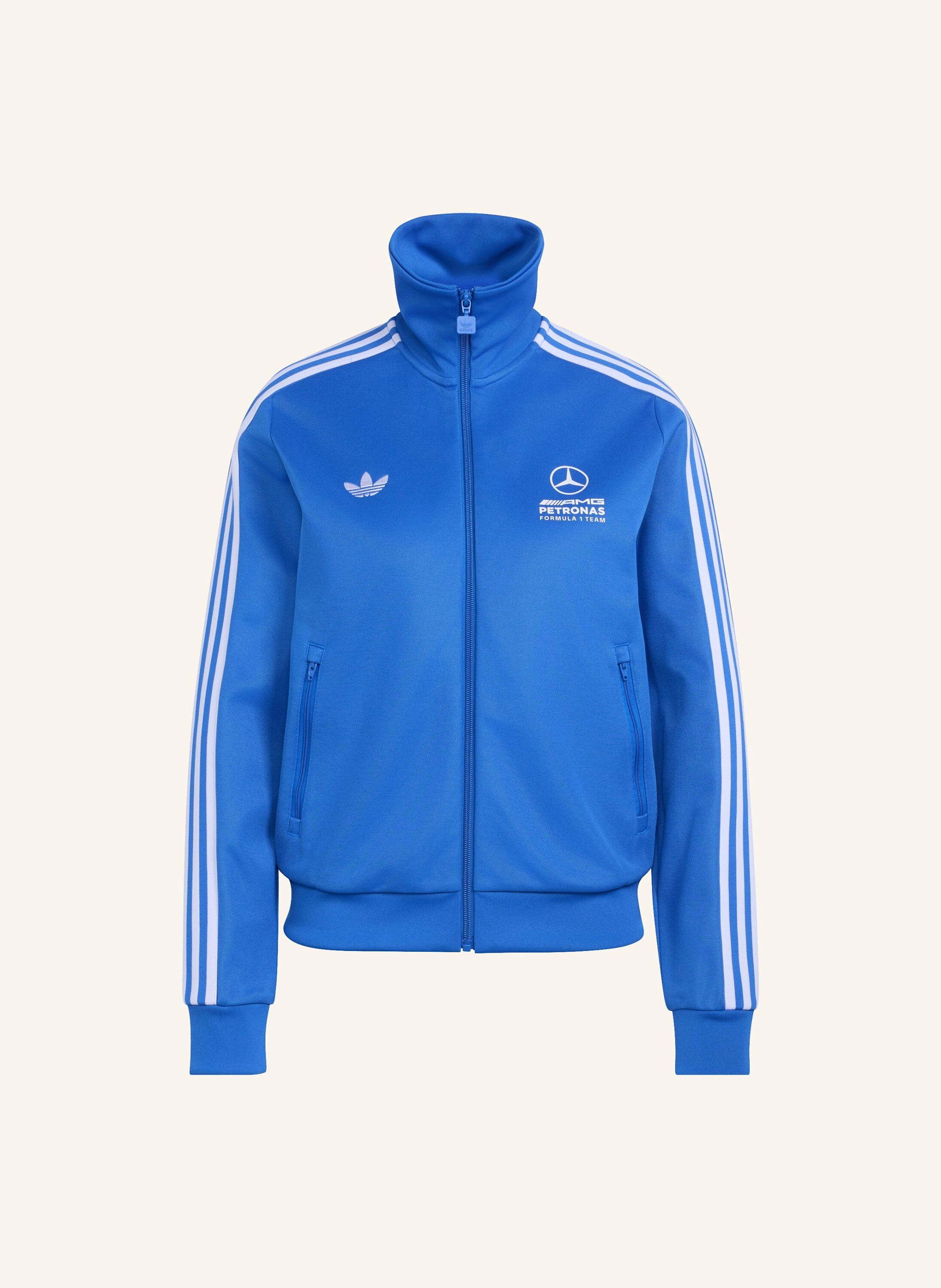Adidas Mercedes-Amg Petronas Formula 1 Team Blue Wonder Trainingsjacke blau