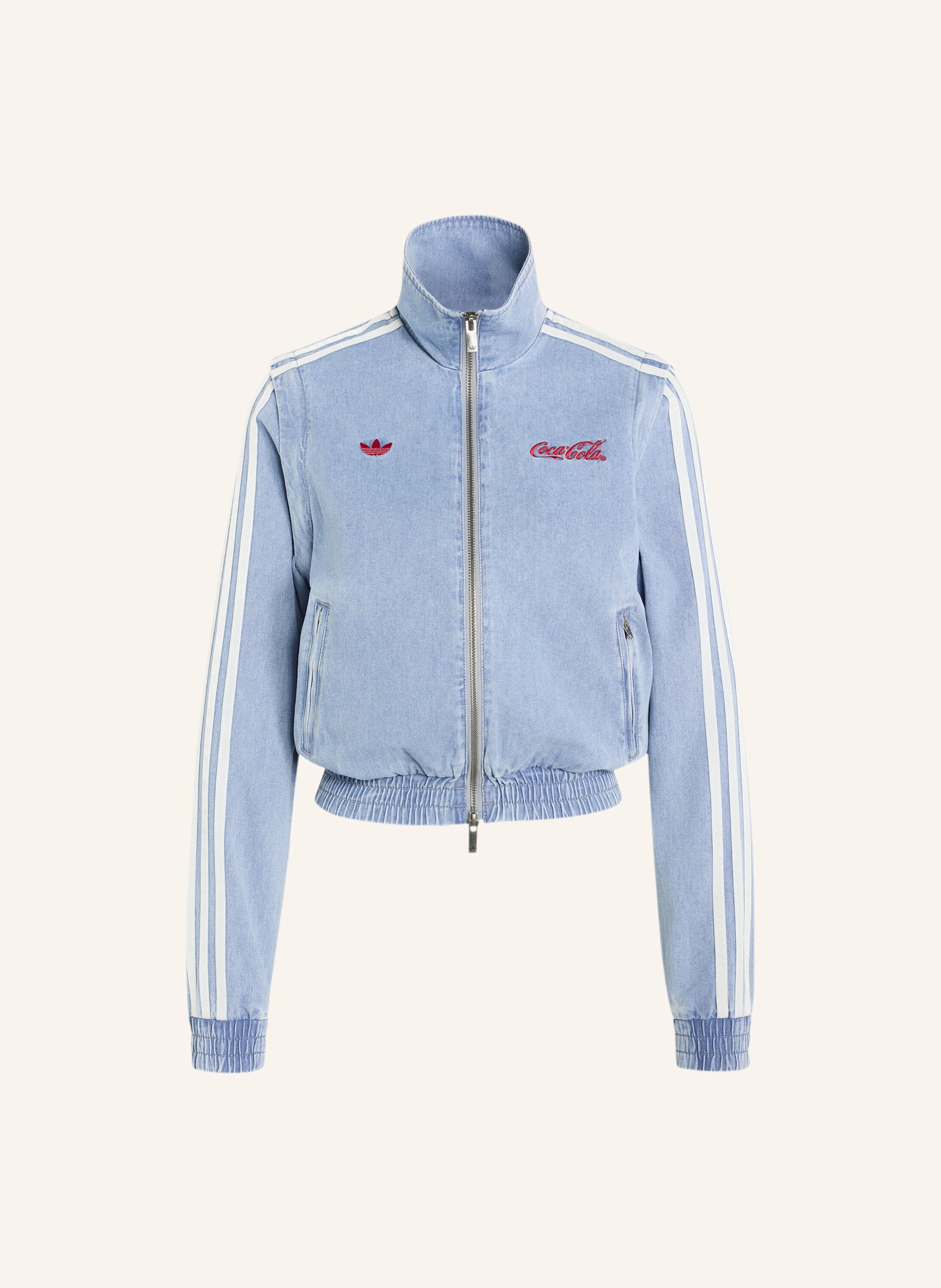 Adidas Originals Adidas X Coca-Cola Firebird Reg Denim Track Top weiss